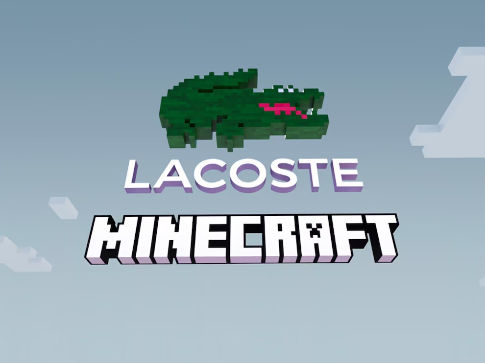 Lacoste x Minecraft İşbirliği