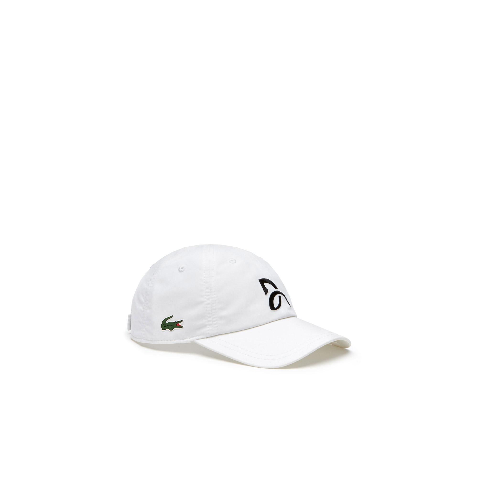 Lacoste Novak Djokovic Unisex Beyaz Şapka. 8