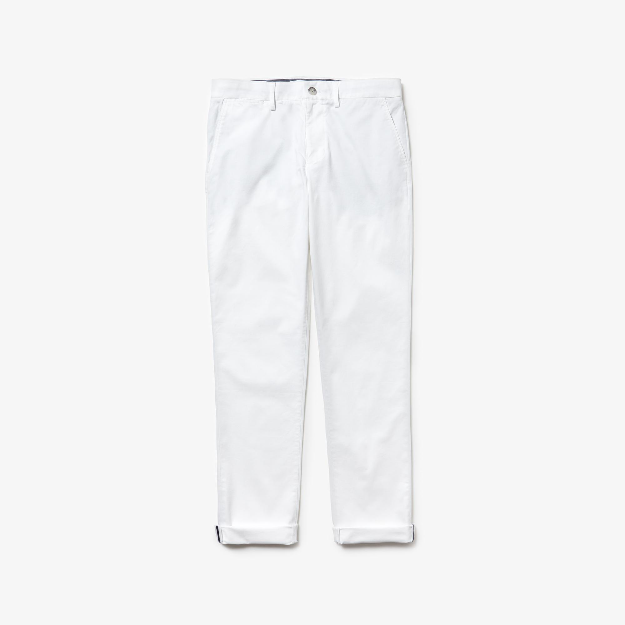 Lacoste Erkek Beyaz Pantolon. 6
