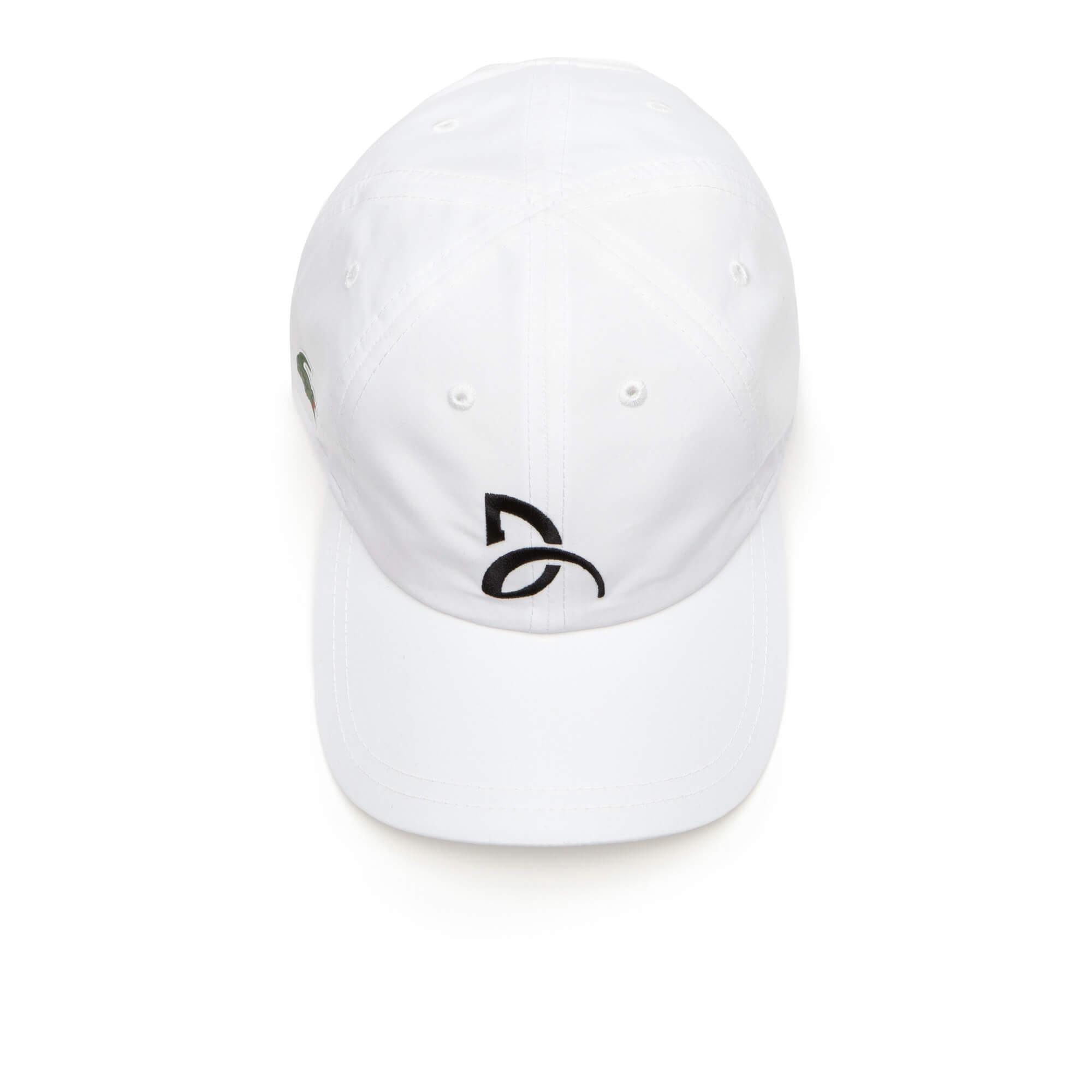 Lacoste Novak Djokovic Unisex Beyaz Şapka. 4