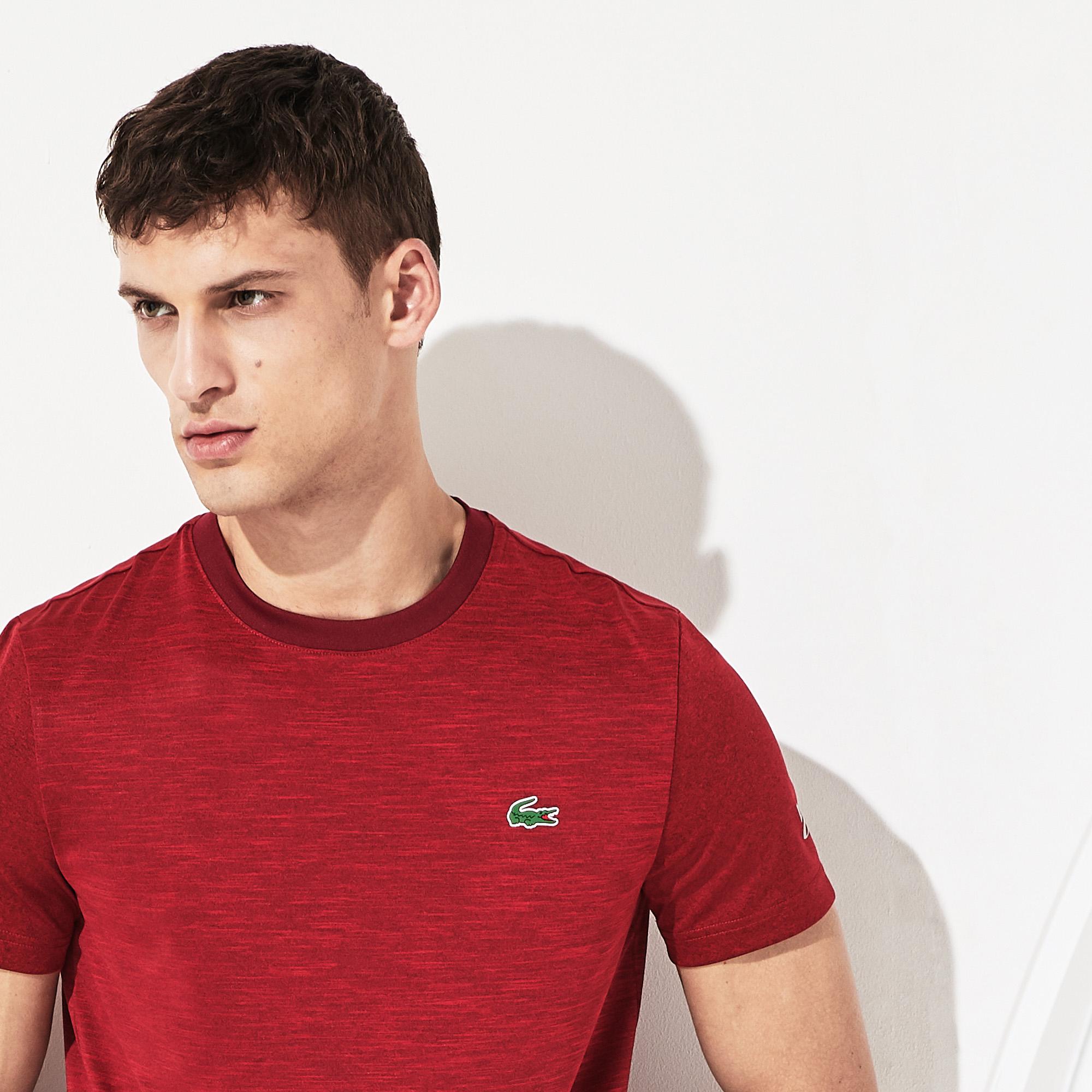 Lacoste Lacoste Novak Djokovic Erkek Kırmızı T-Shirt. 6