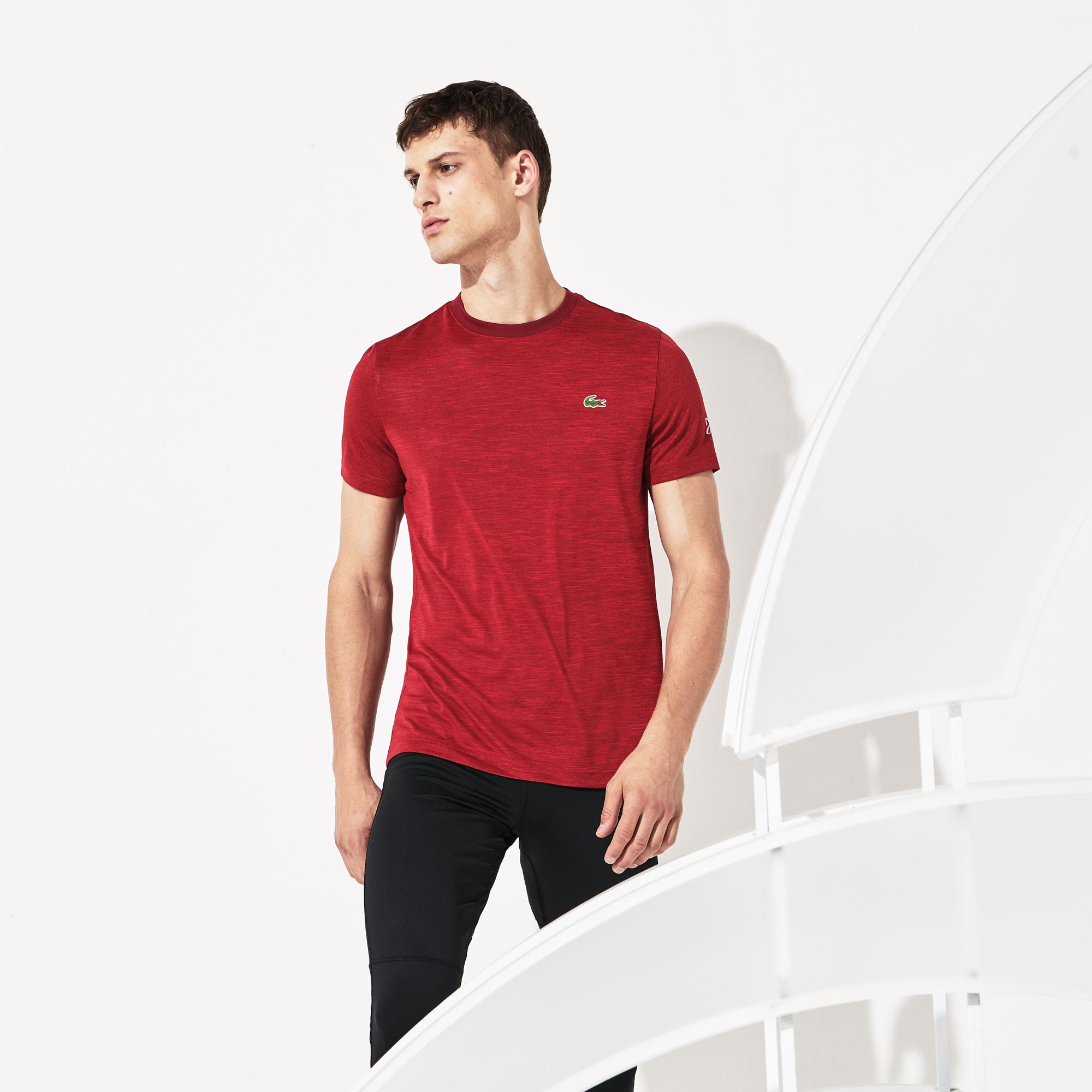 Lacoste Lacoste Novak Djokovic Erkek Kırmızı T-Shirt. 2