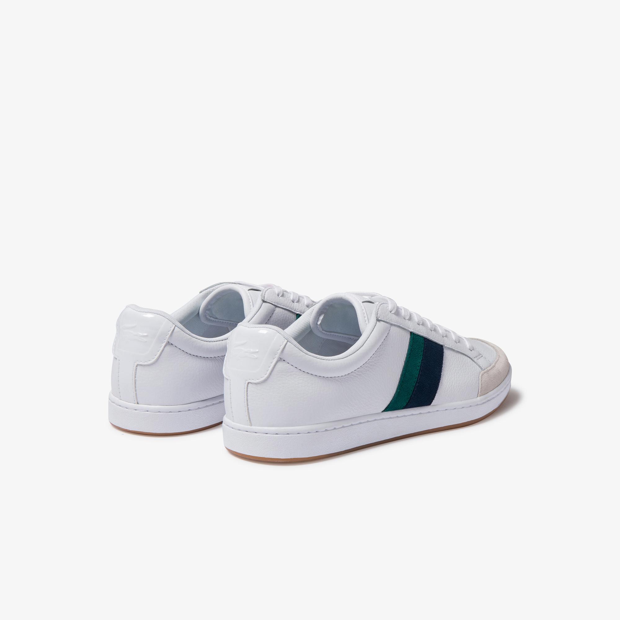 Lacoste Carnaby Ace 120 8 Sma Erkek Beyaz - Yeşil Deri Sneaker. 4