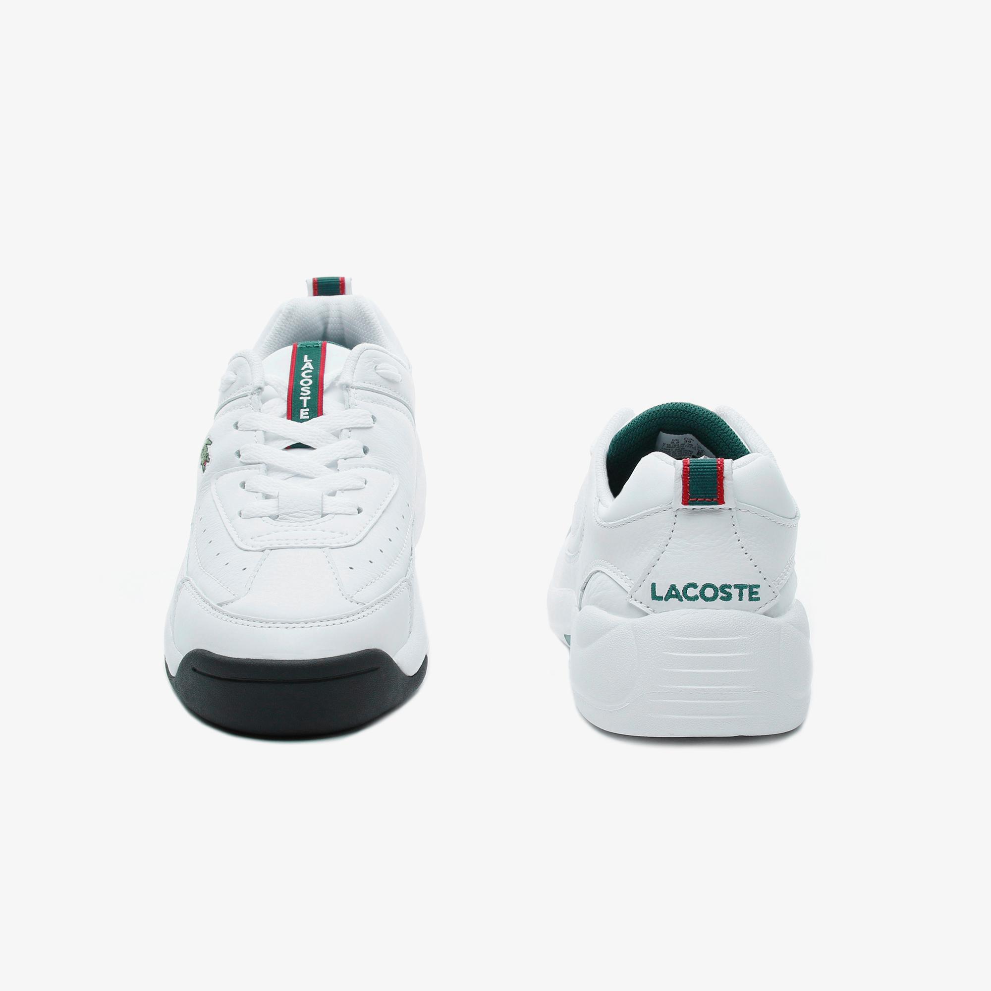 Lacoste Lacoste V-Ultra Og 120 1 Sma Erkek Beyaz Deri Sneaker. 6