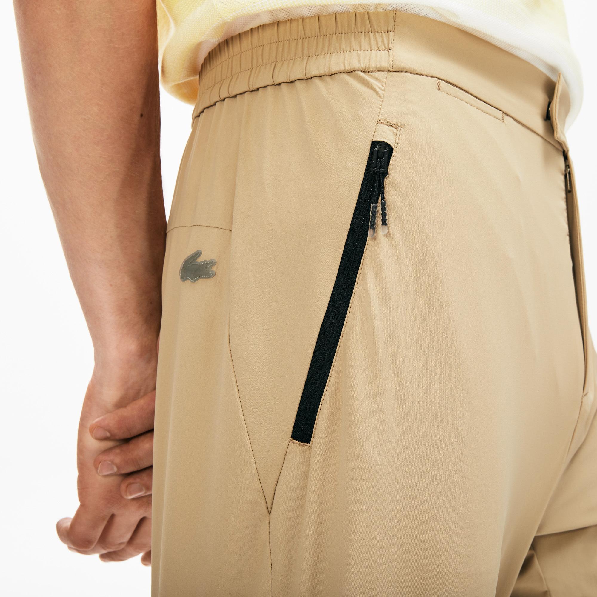 Lacoste Motion Erkek Açık Kahverengi Regular Fit Pantolon. 7