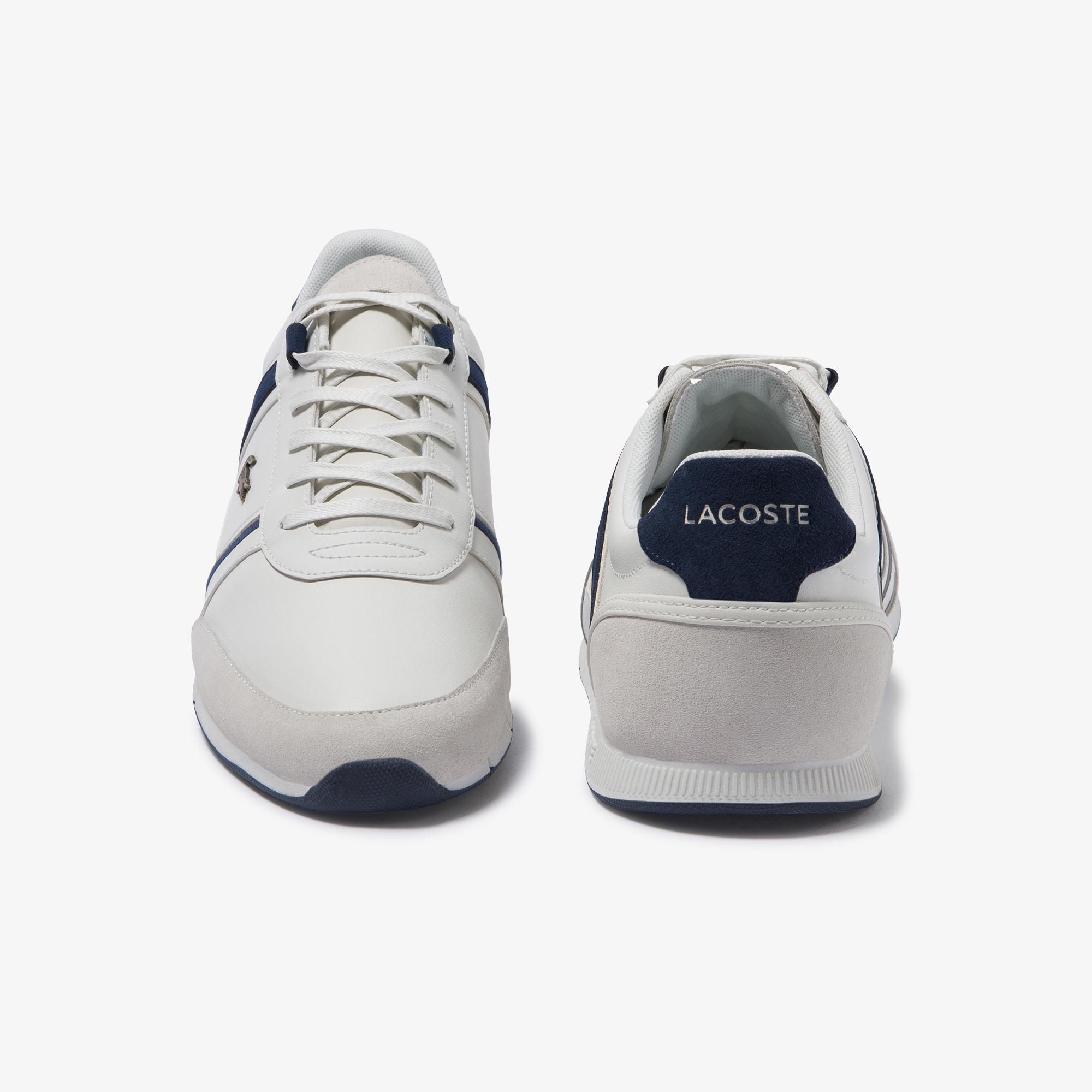 Lacoste Lacoste Menerva 120 1 Cma Erkek Beyaz - Lacivert Deri Casual Ayakkabı. 3