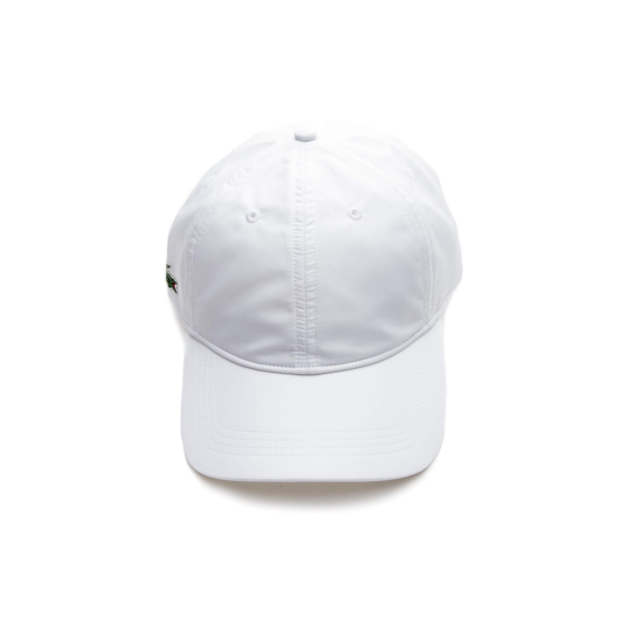 Lacoste Unisex Beyaz Şapka. 6