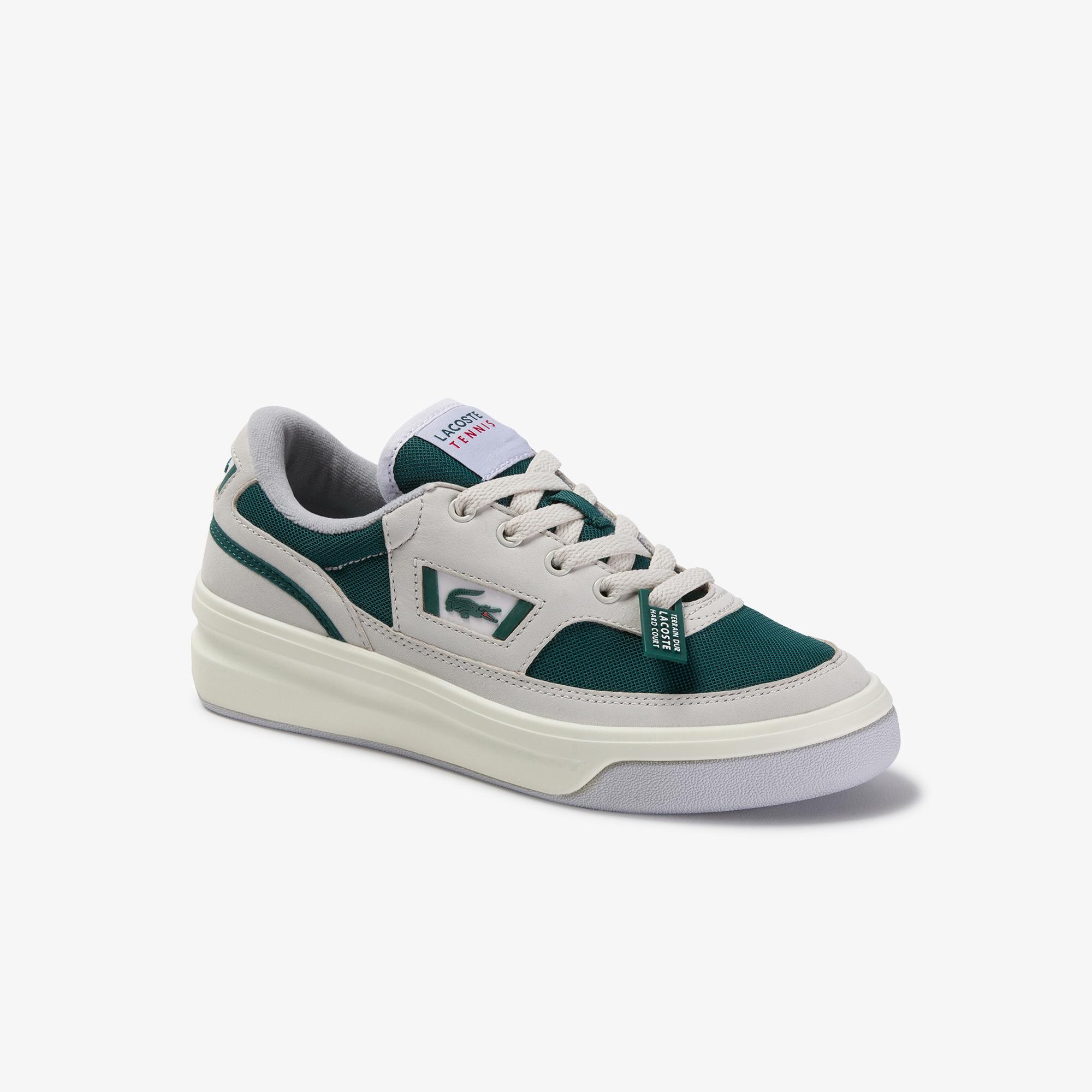 Lacoste G80 Og 120 1 Sfa Kadın Beyaz - Koyu Yeşil Deri Sneaker. 2