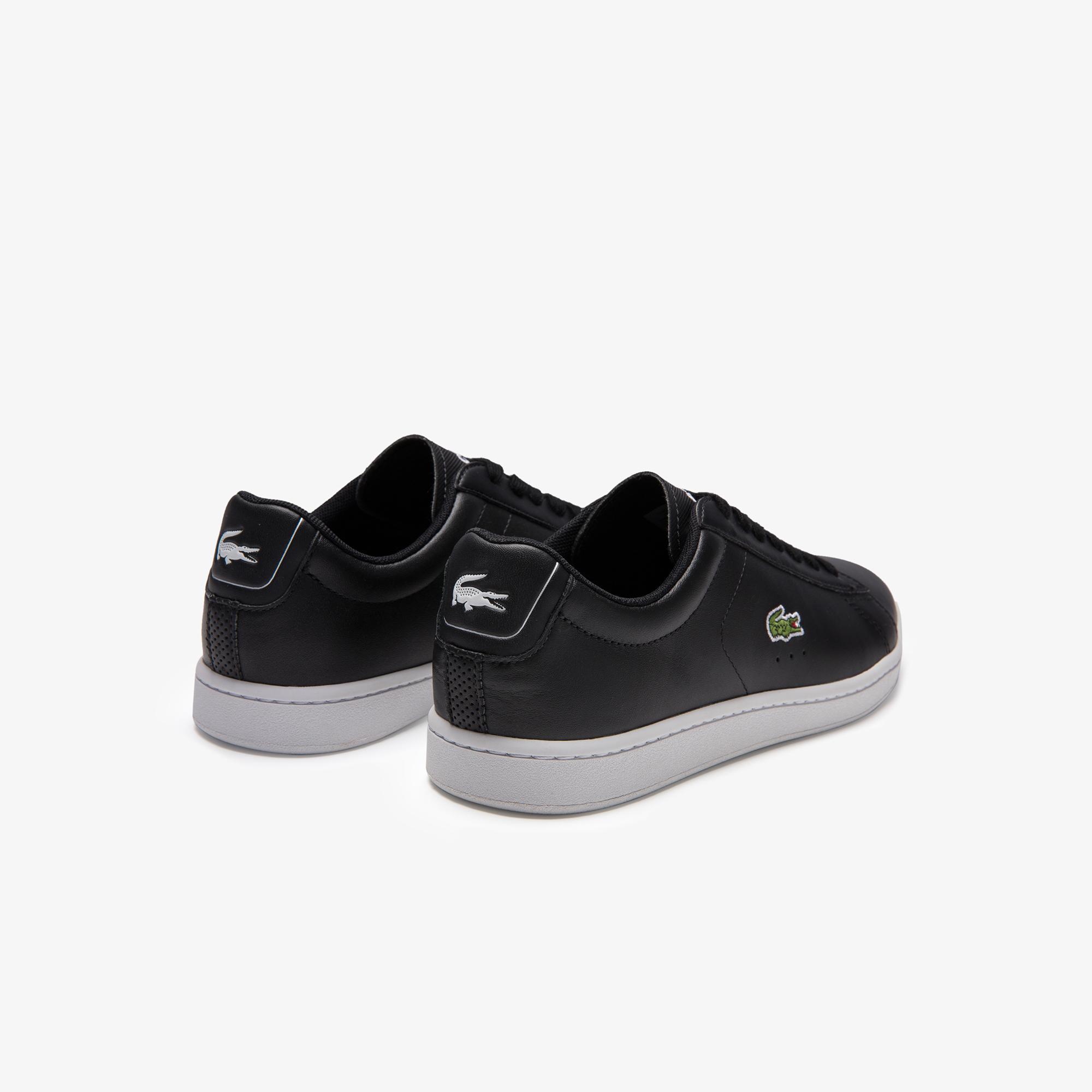 Lacoste Carnaby Evo 0120 5 Sfa Kadın Deri Siyah - Beyaz Sneaker. 7