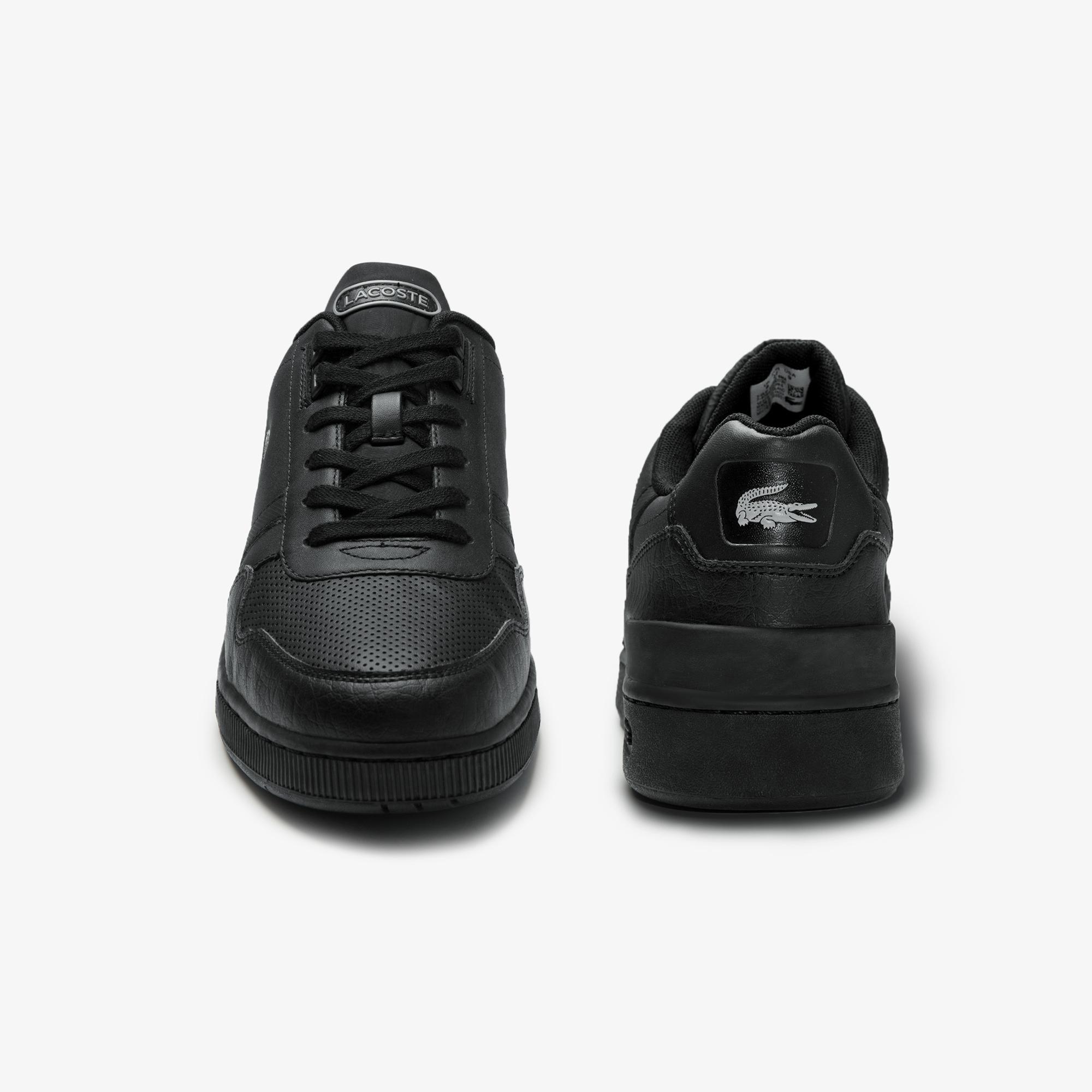 Lacoste T-Clip 0120 4 Sma Erkek Deri Siyah Sneaker. 7