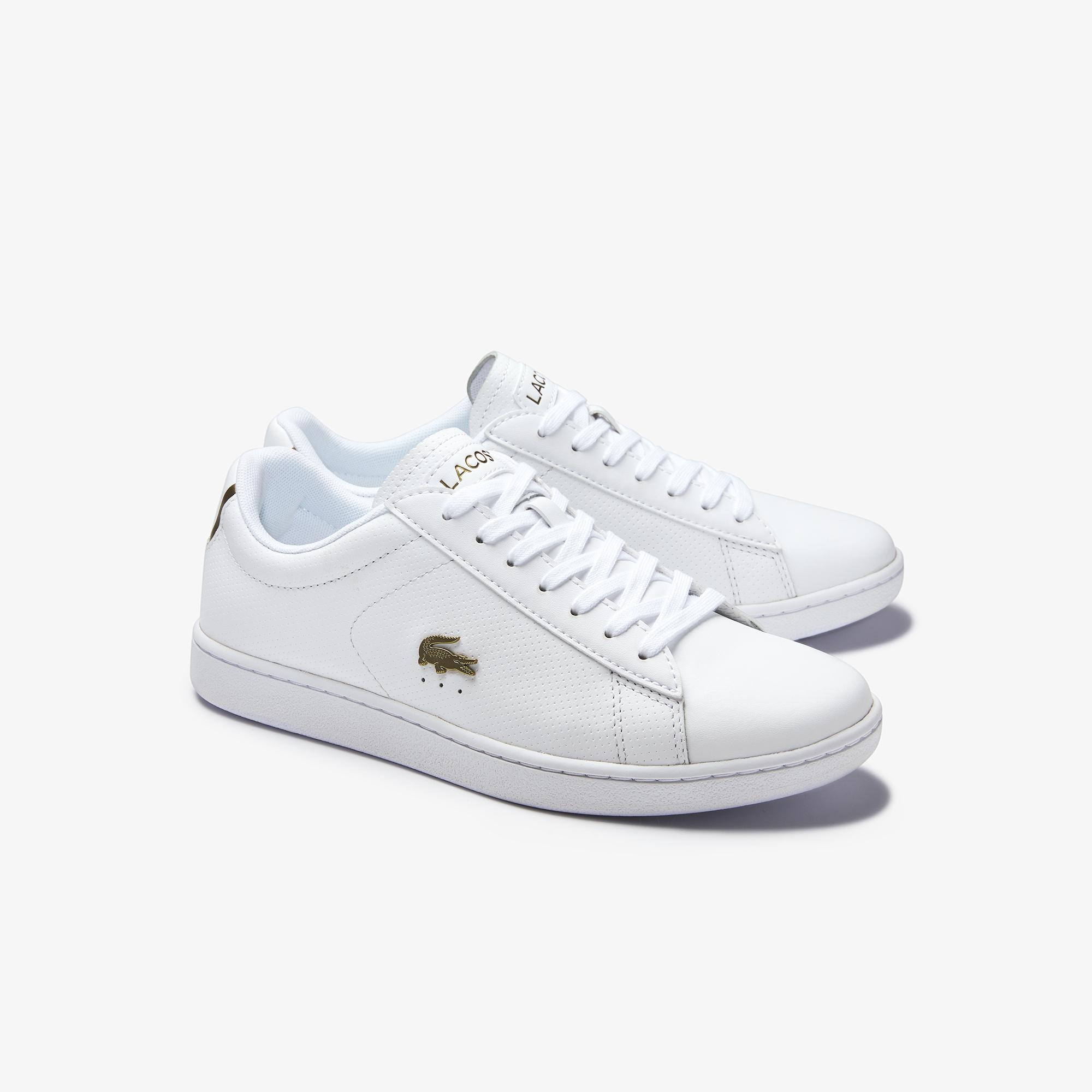 Lacoste Carnaby Evo 0120 1 Sfa Kadın Deri Beyaz Sneaker. 3