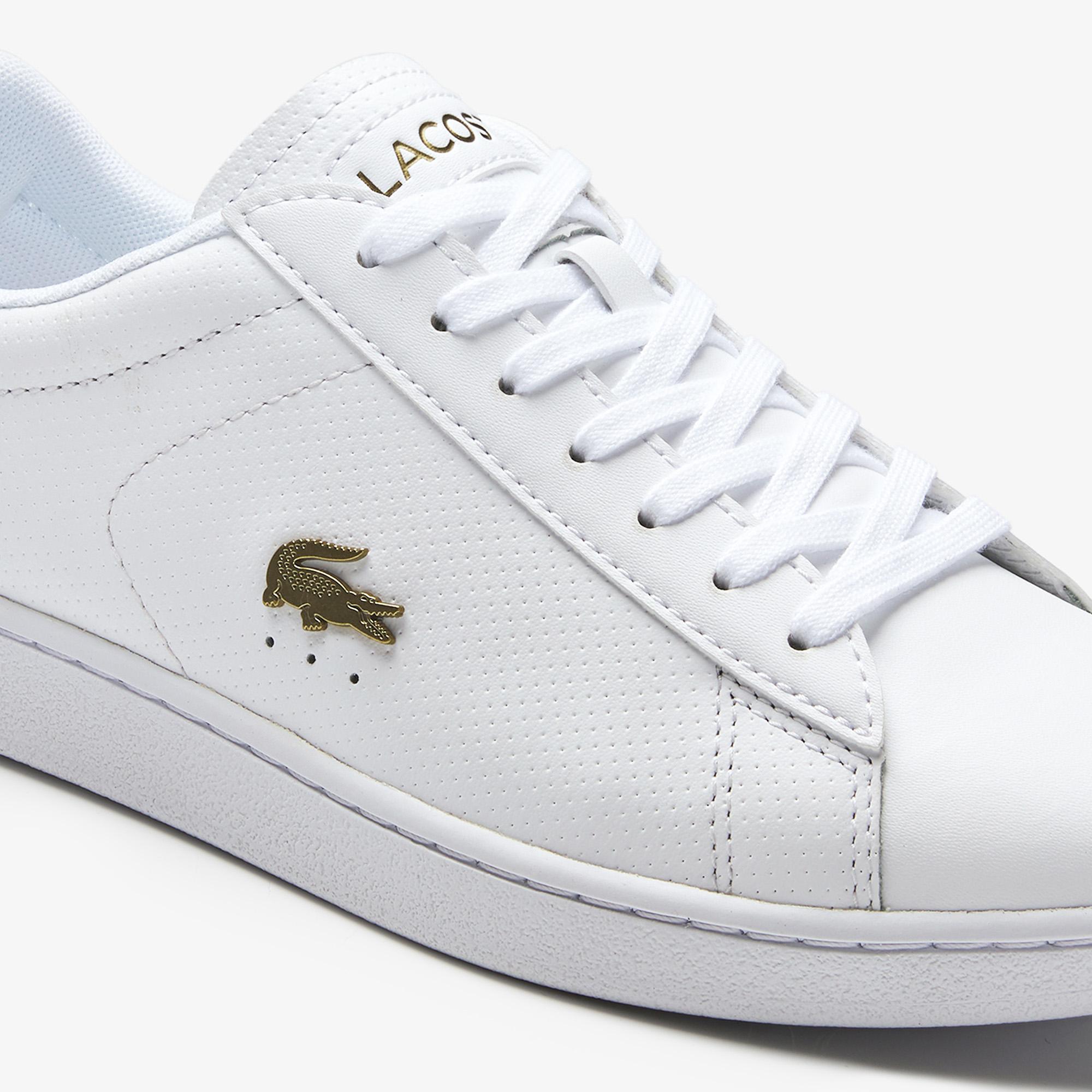 Lacoste Carnaby Evo 0120 1 Sfa Kadın Deri Beyaz Sneaker. 7