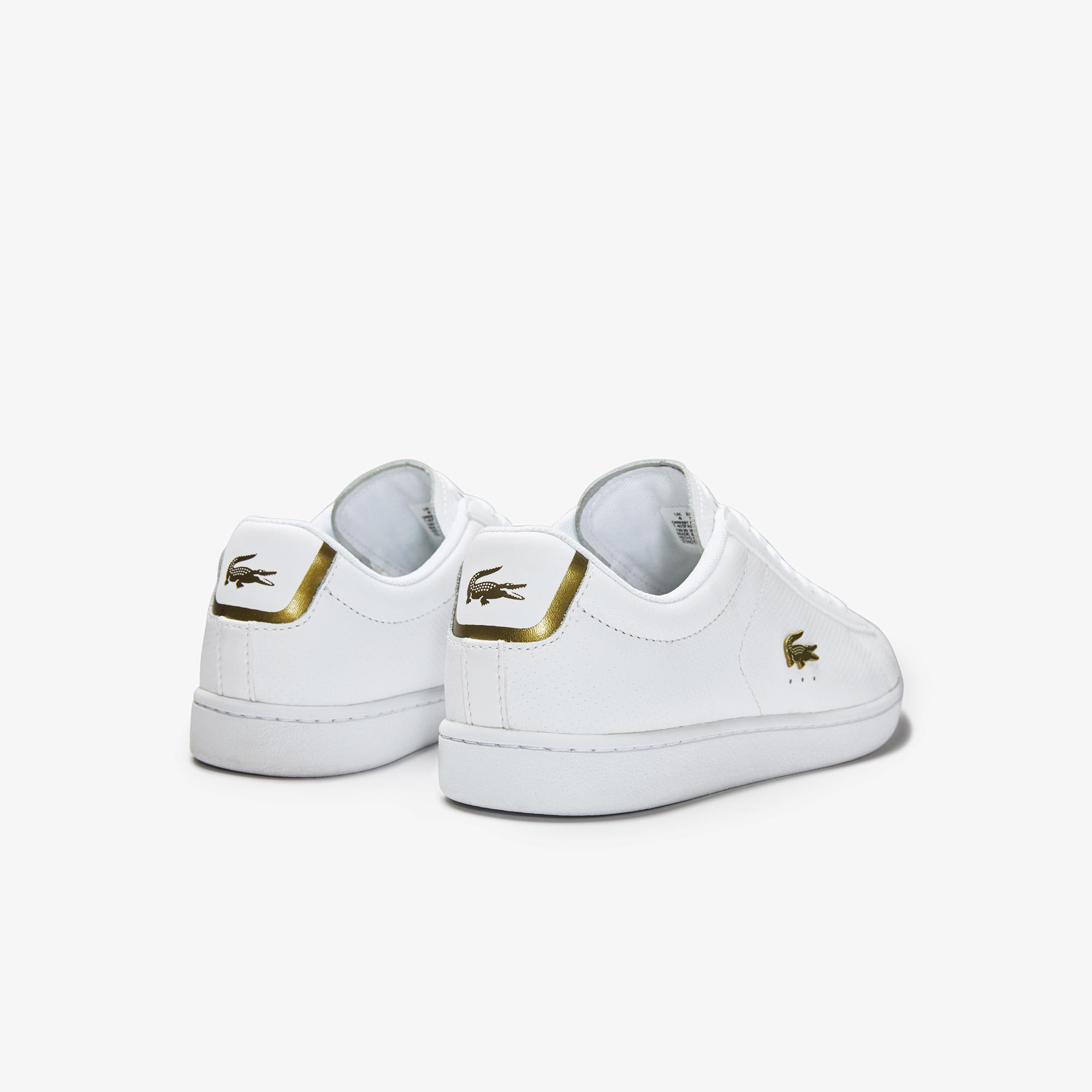 Lacoste Carnaby Evo 0120 1 Sfa Kadın Deri Beyaz Sneaker. 4