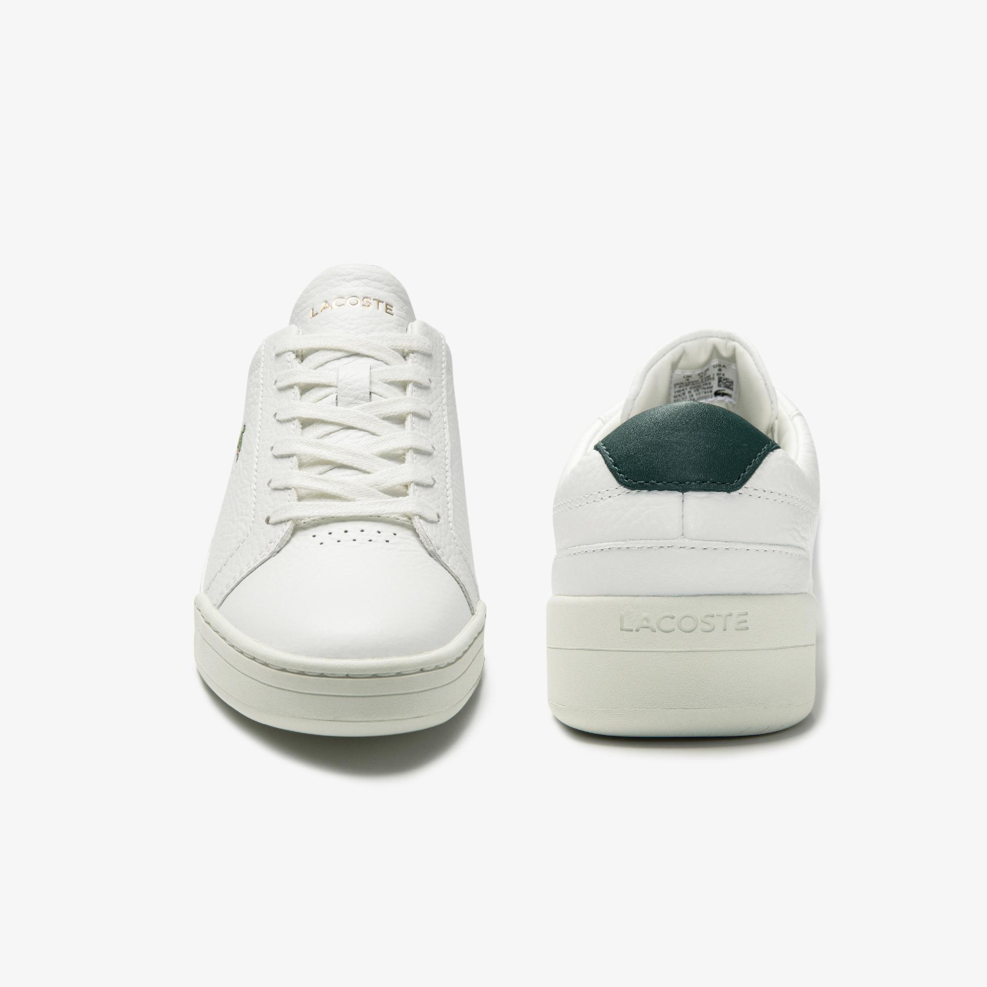 Lacoste Challenge 0120 1 Sfa Kadın Deri Beyaz - Koyu Yeşil Sneaker. 4