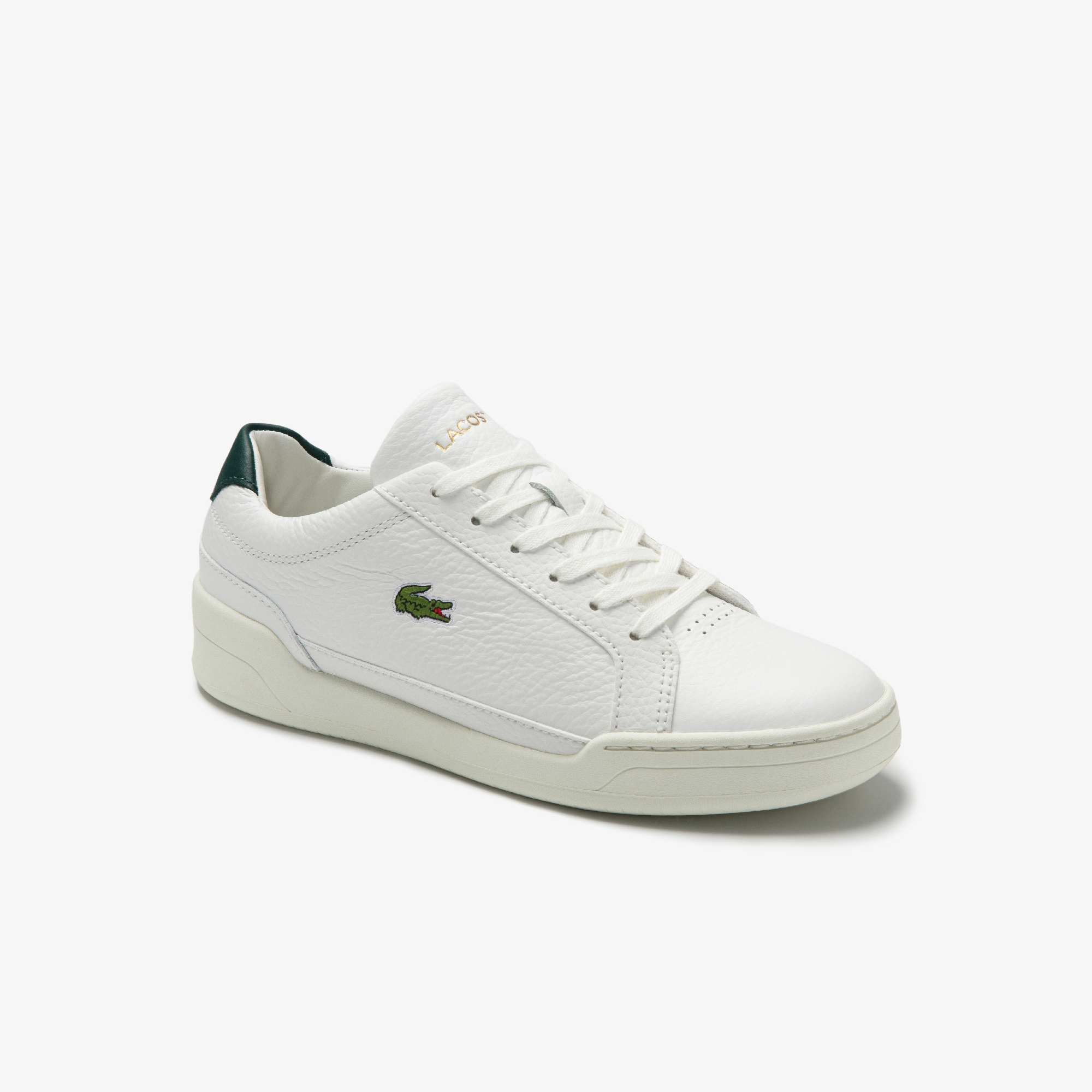 Lacoste Challenge 0120 1 Sfa Kadın Deri Beyaz - Koyu Yeşil Sneaker. 1