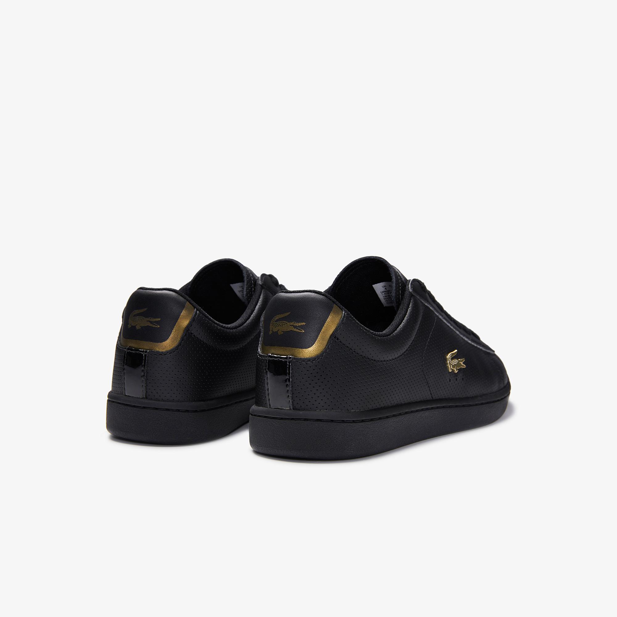 Lacoste Carnaby Evo 0120 1 Sfa Kadın Deri Siyah Sneaker. 4