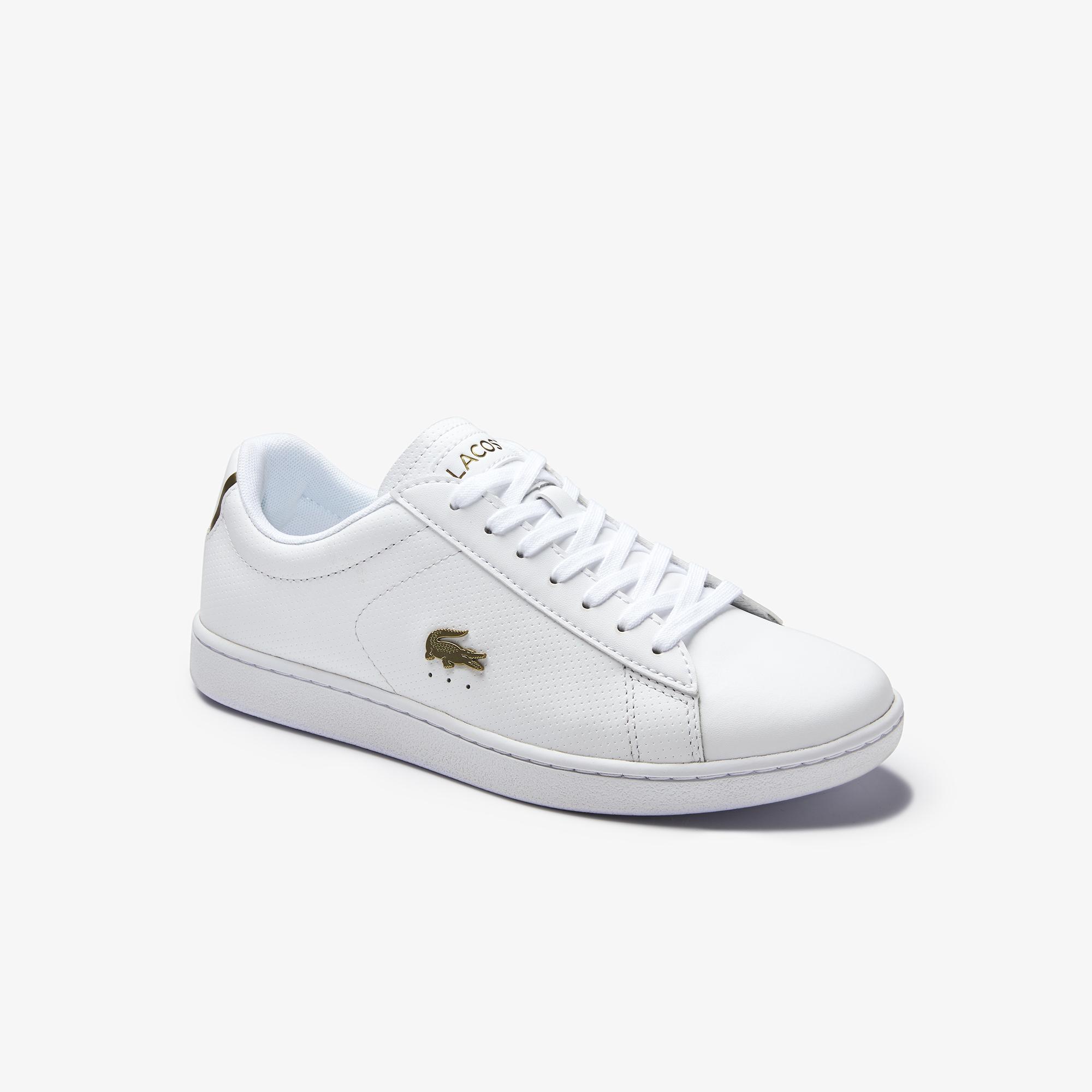 Lacoste Carnaby Evo 0120 1 Sfa Kadın Deri Beyaz Sneaker. 2