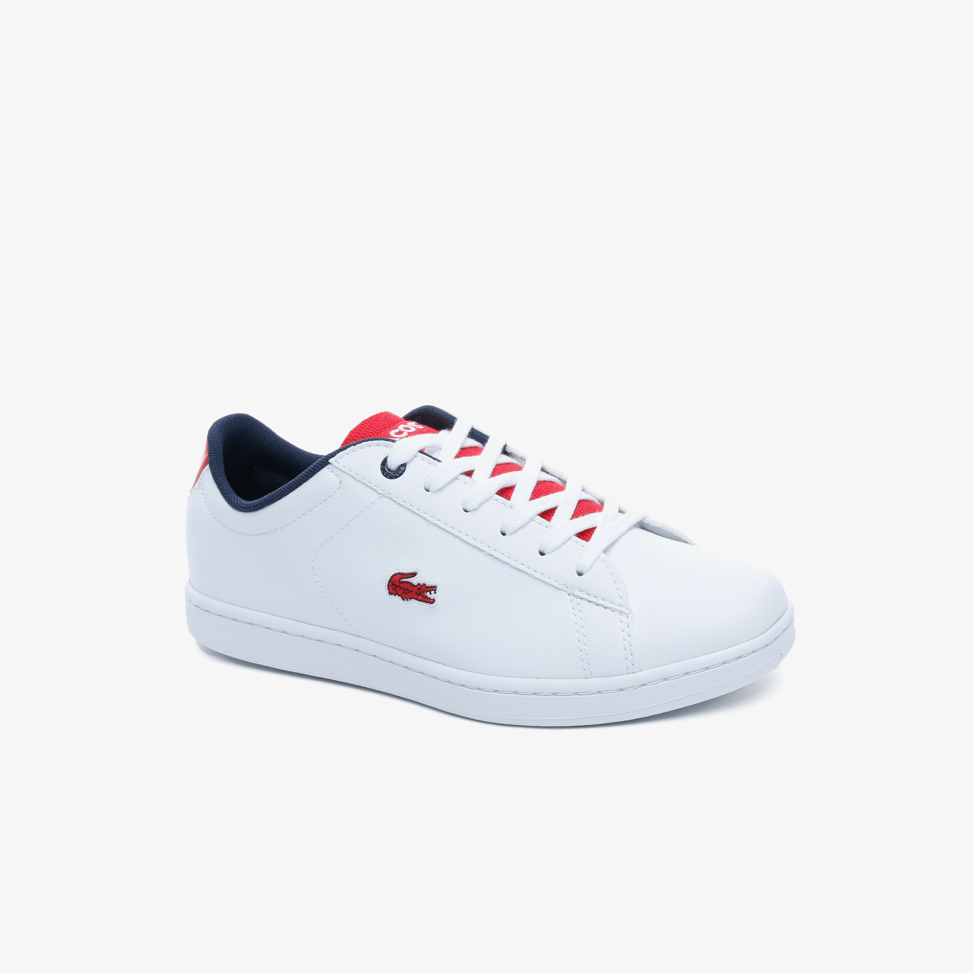 Lacoste Carnaby Evo 120 2 Kadın Beyaz- Kırmızı Sneaker. 1