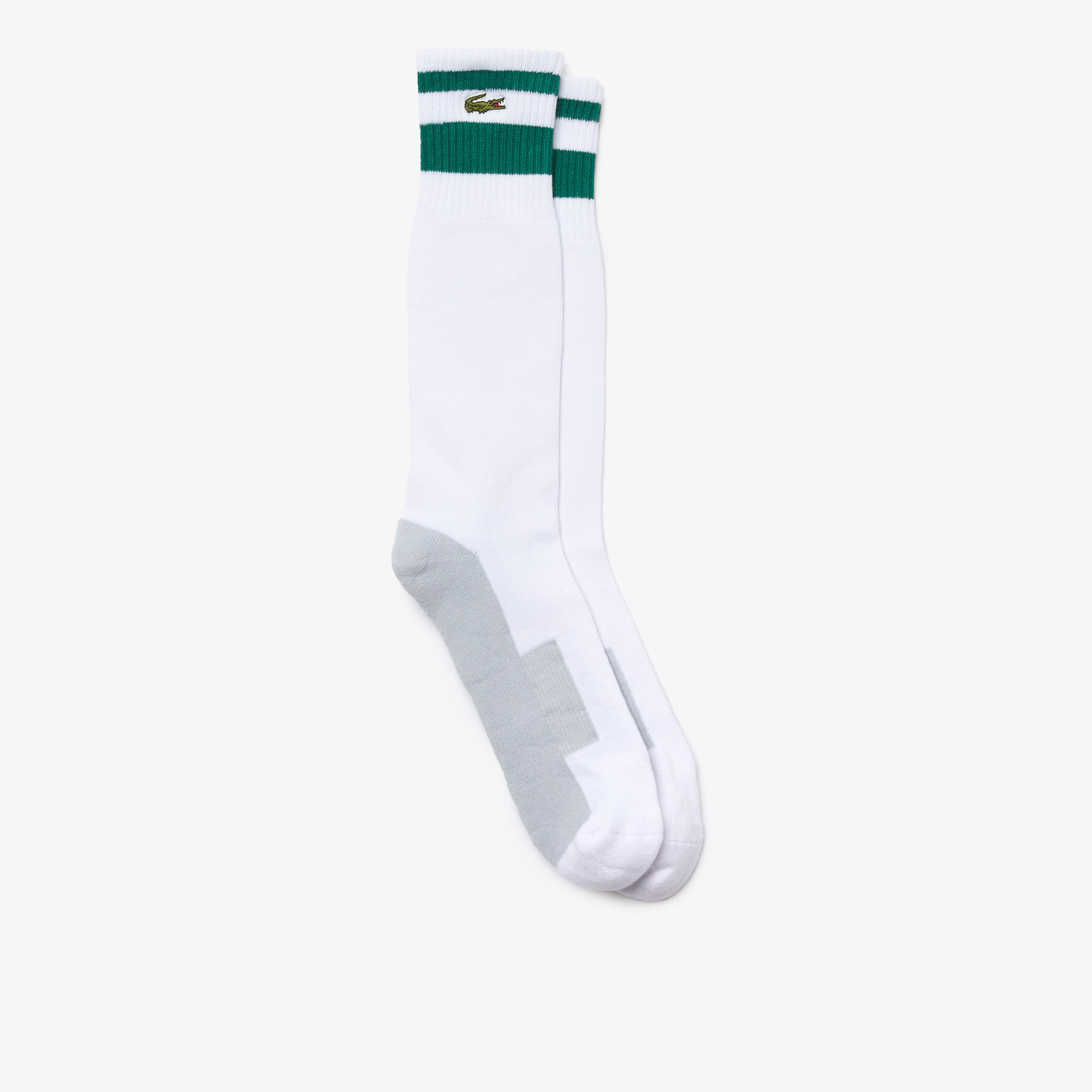 Lacoste Sport Unisex Çizgili Uzun Renkli Çorap. 1