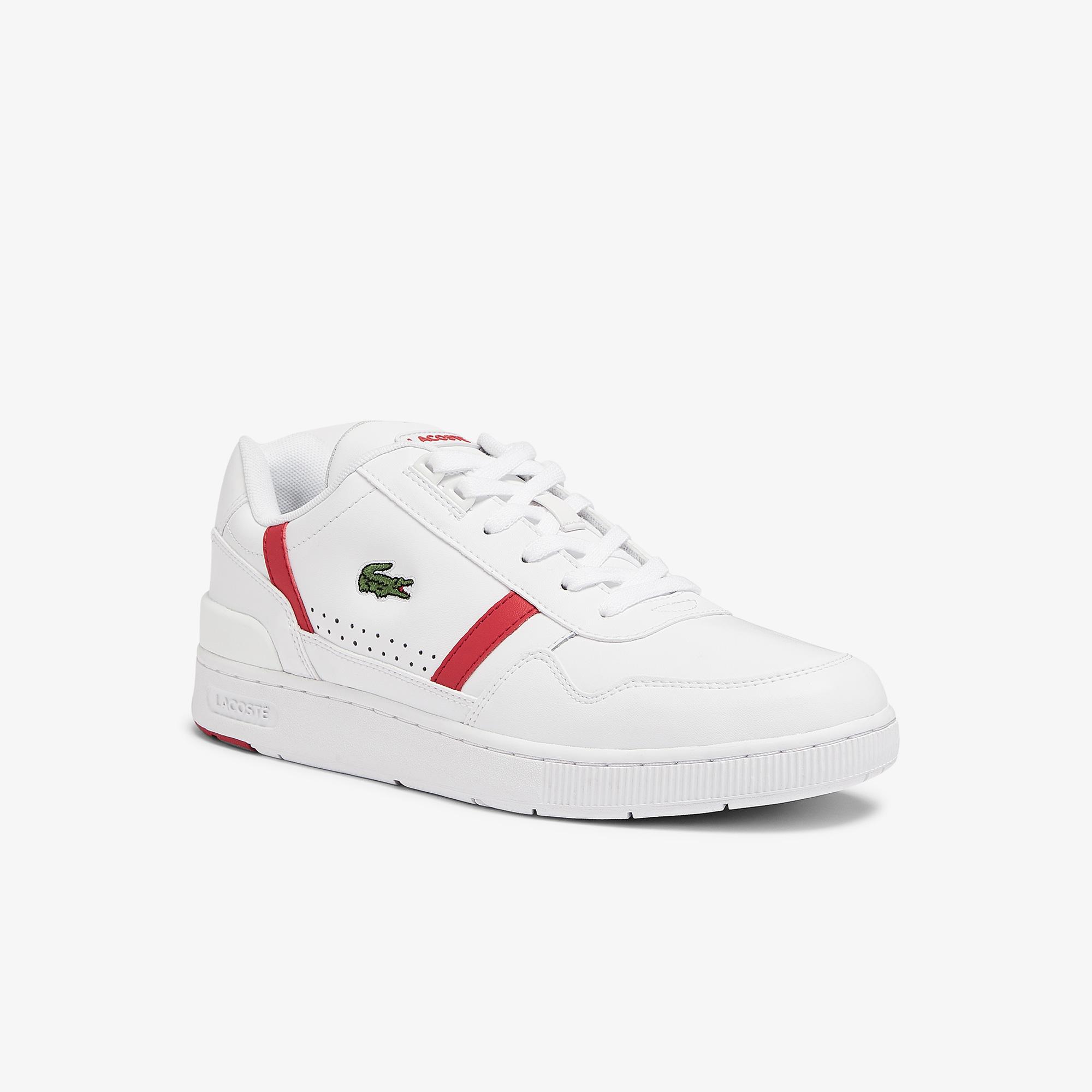 Lacoste T-Clip 0721 2 Sma Erkek Beyaz - Kırmızı Sneaker. 2