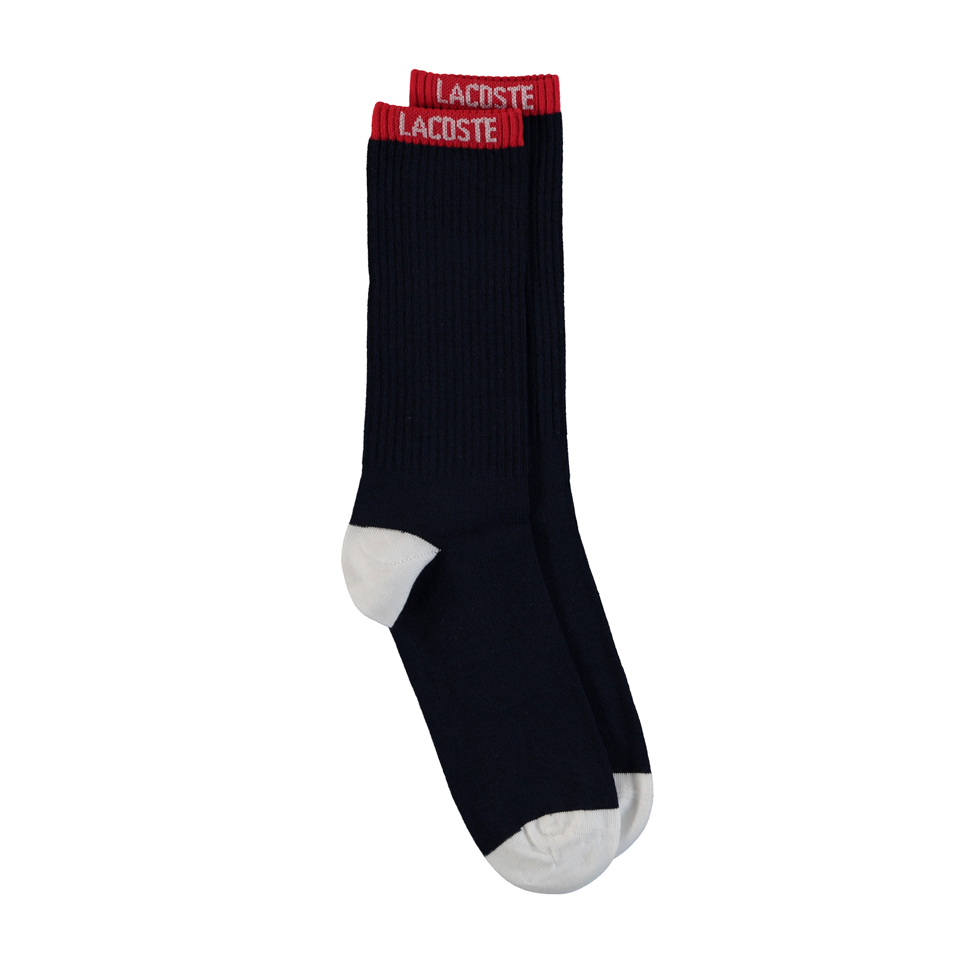 Lacoste Unisex Uzun Baskılı Renkli Çorap. 1