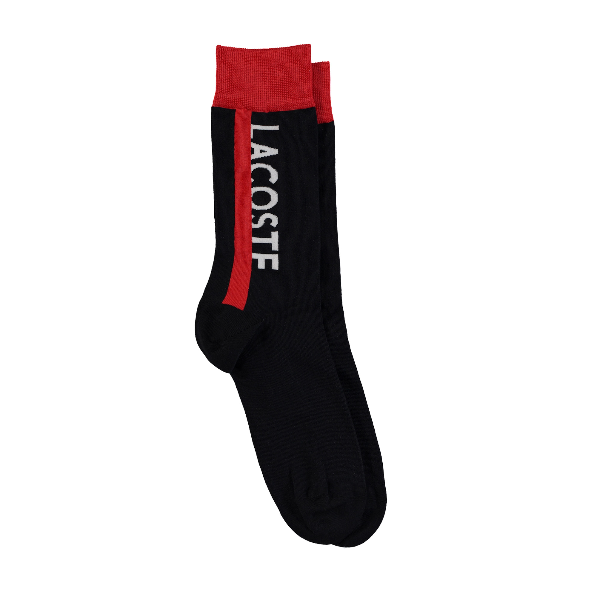 Lacoste Unisex Uzun Baskılı Lacivert Çorap. 1