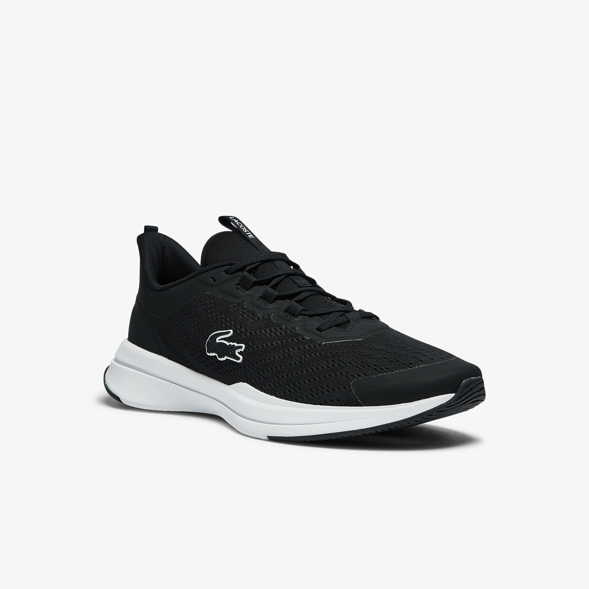 Lacoste Run Spin 0721 1 Sma Erkek Siyah - Beyaz Sneaker. 1