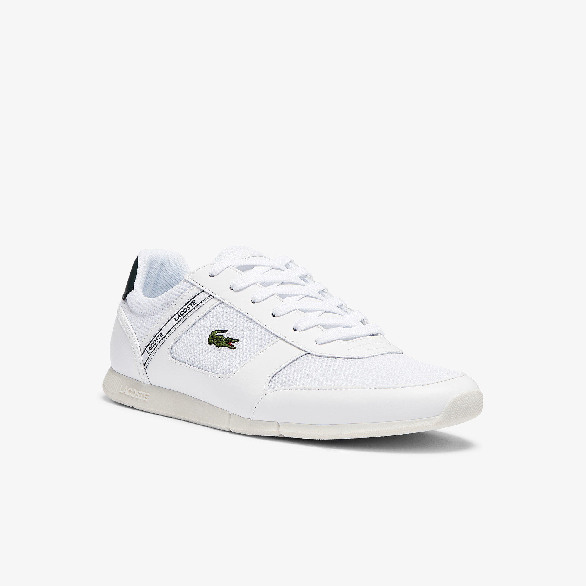 Lacoste Menerva Sport 0721 1 Cma Erkek Beyaz - Koyu Yeşil Sneaker. 1