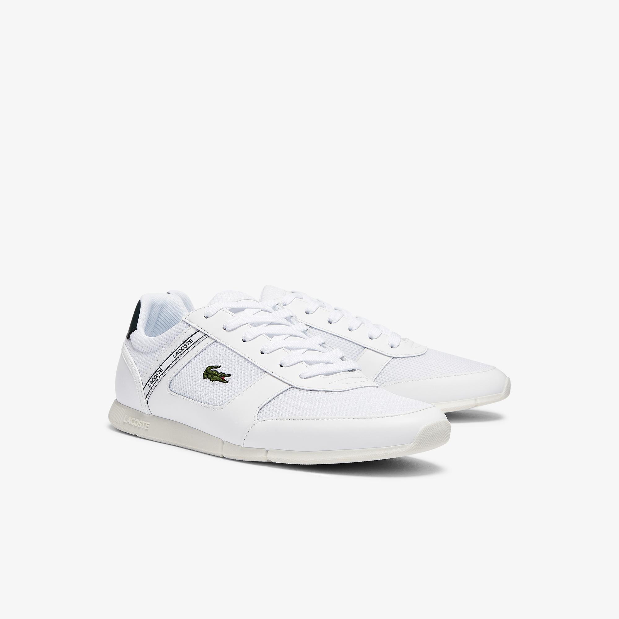 Lacoste Menerva Sport 0721 1 Cma Erkek Beyaz - Koyu Yeşil Sneaker. 3