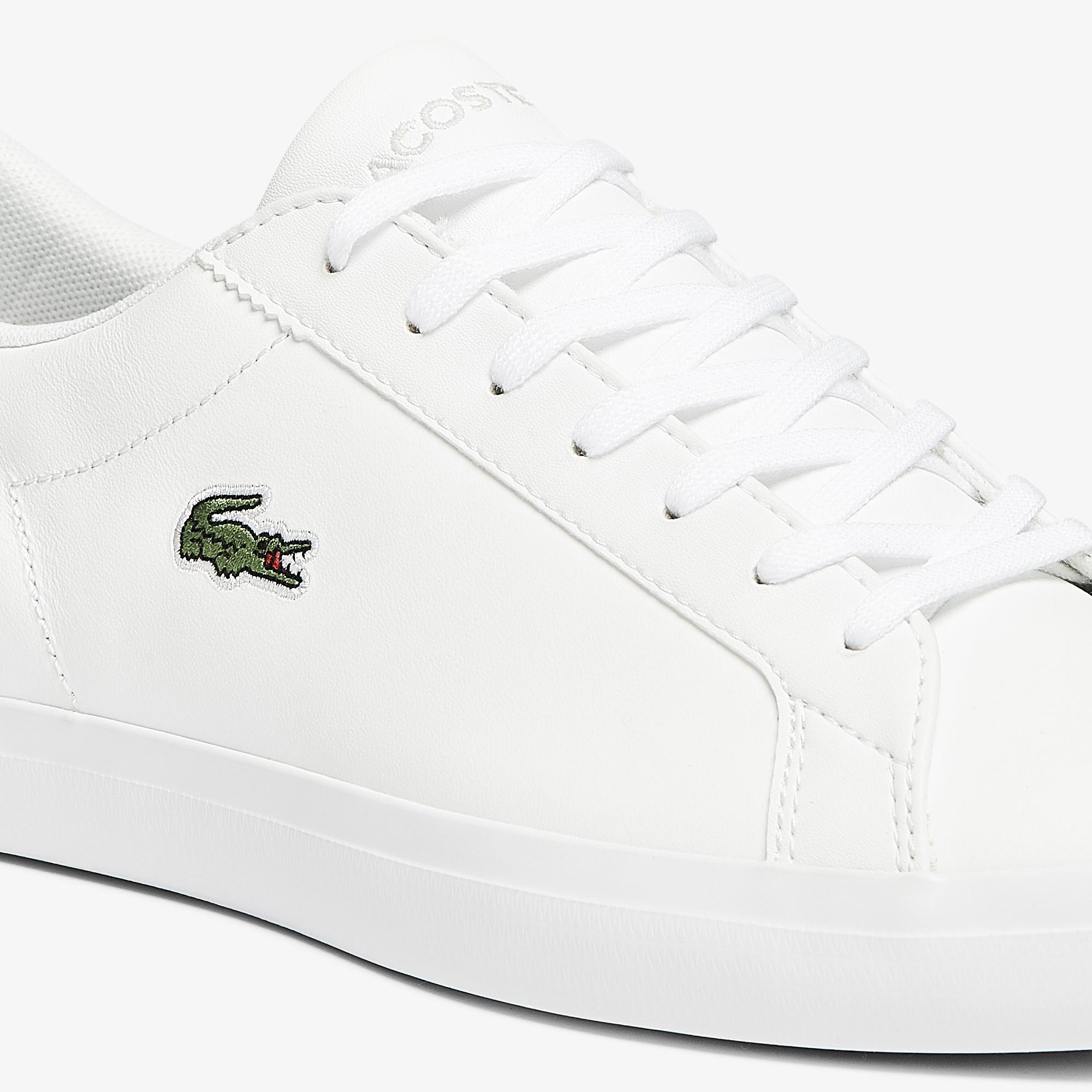Lacoste Lerond Bl21 1 Cma Erkek Beyaz Sneaker. 7