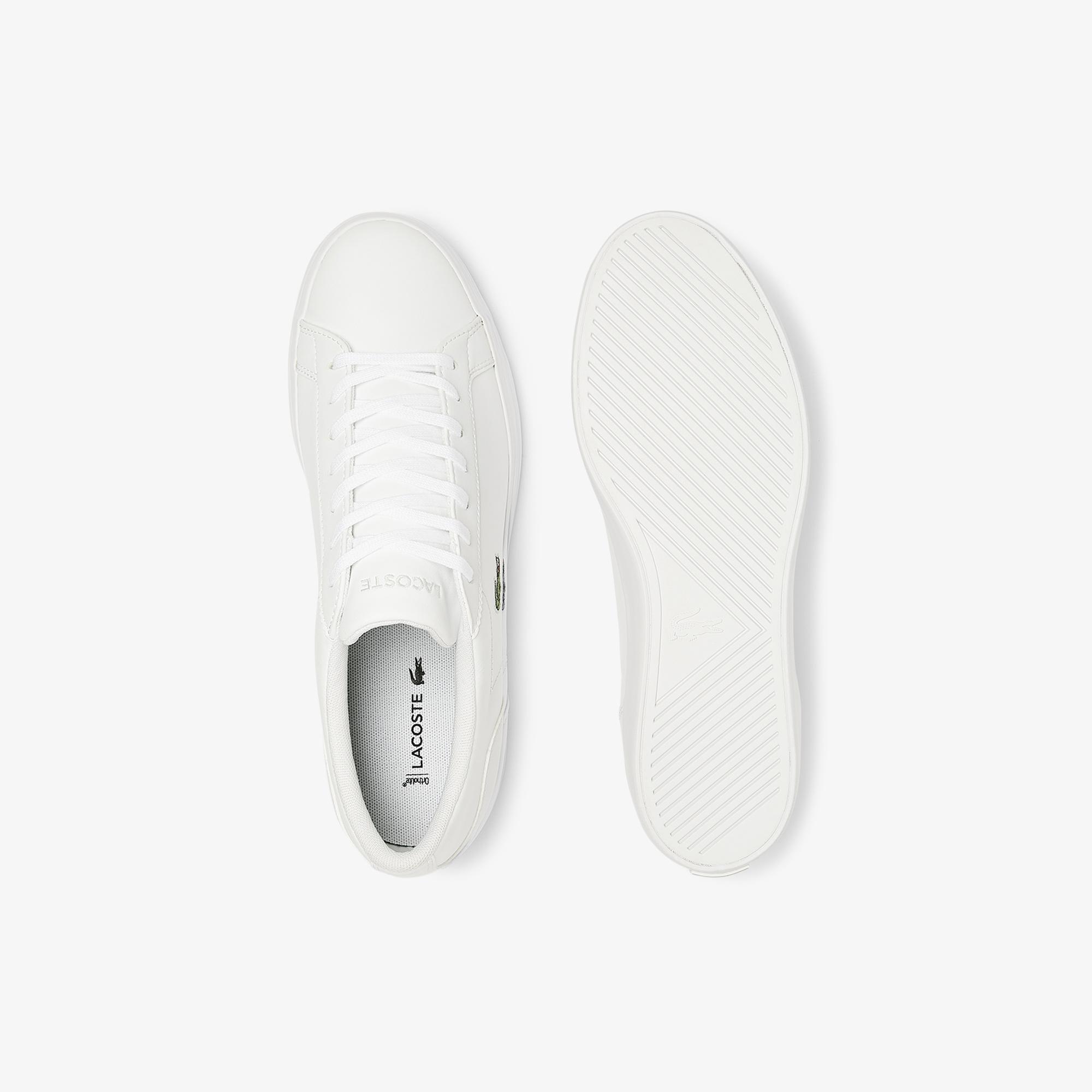 Lacoste Lerond Bl21 1 Cma Erkek Beyaz Sneaker. 5