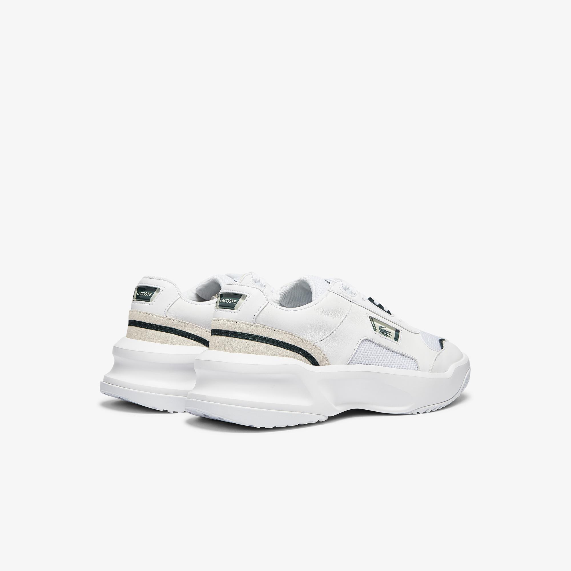 Lacoste Ace Lift 0721 1 Sma Erkek Beyaz - Koyu Yeşil Sneaker. 6