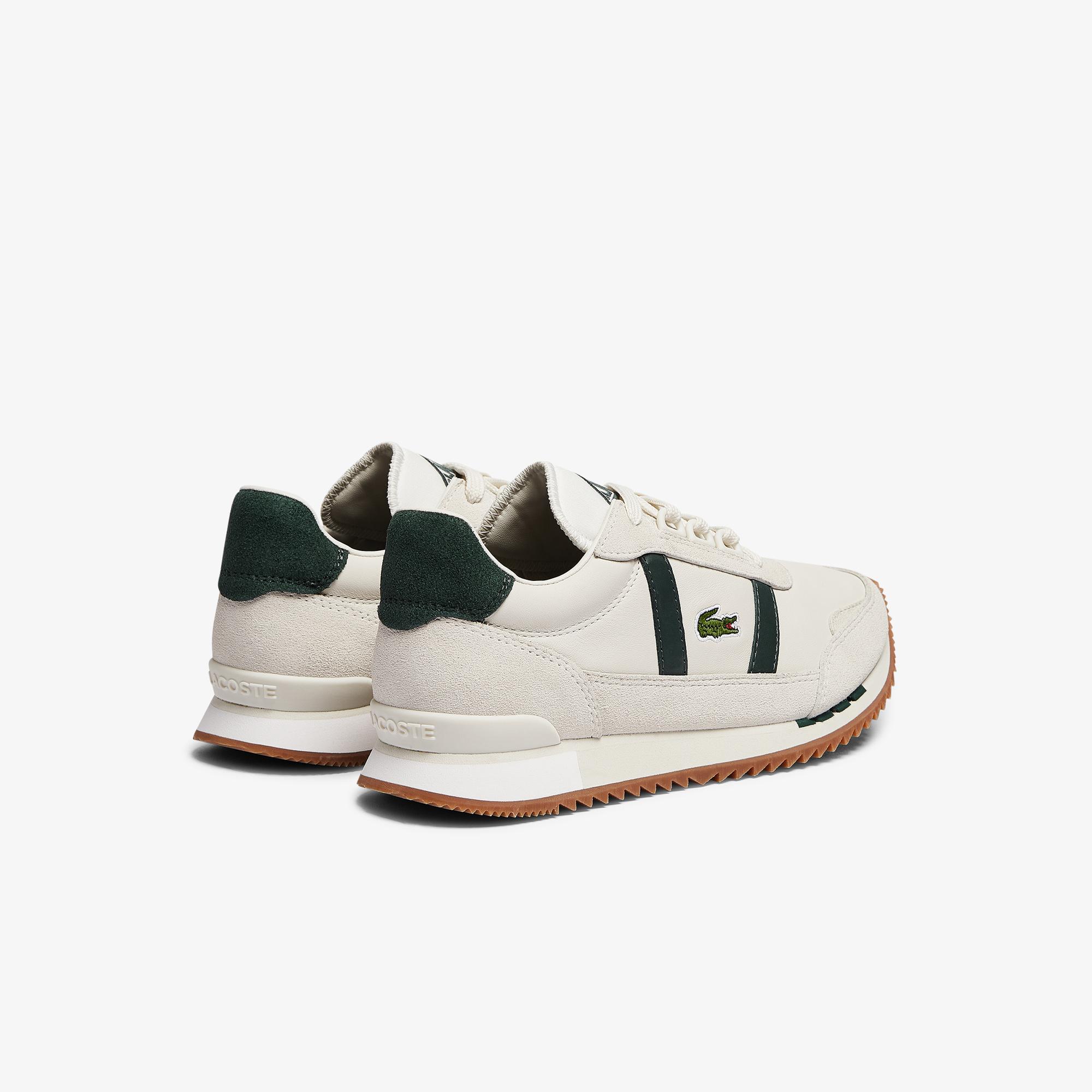 Lacoste Partner Retro 0721 1 Sfa Kadın Beyaz - Koyu Yeşil Sneaker. 4