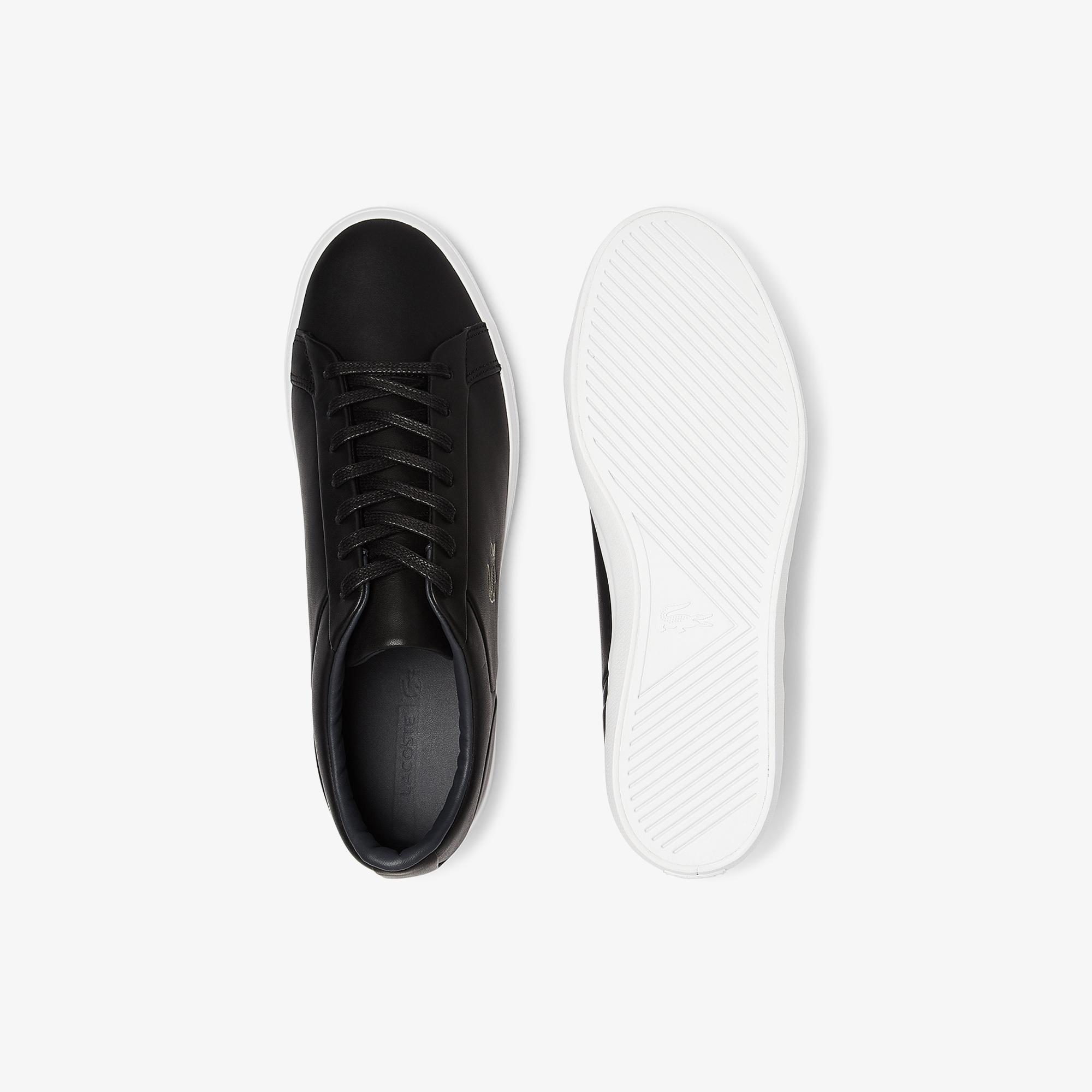 Lacoste Lerond 0921 1 Cma Erkek Siyah - Beyaz Sneaker. 4