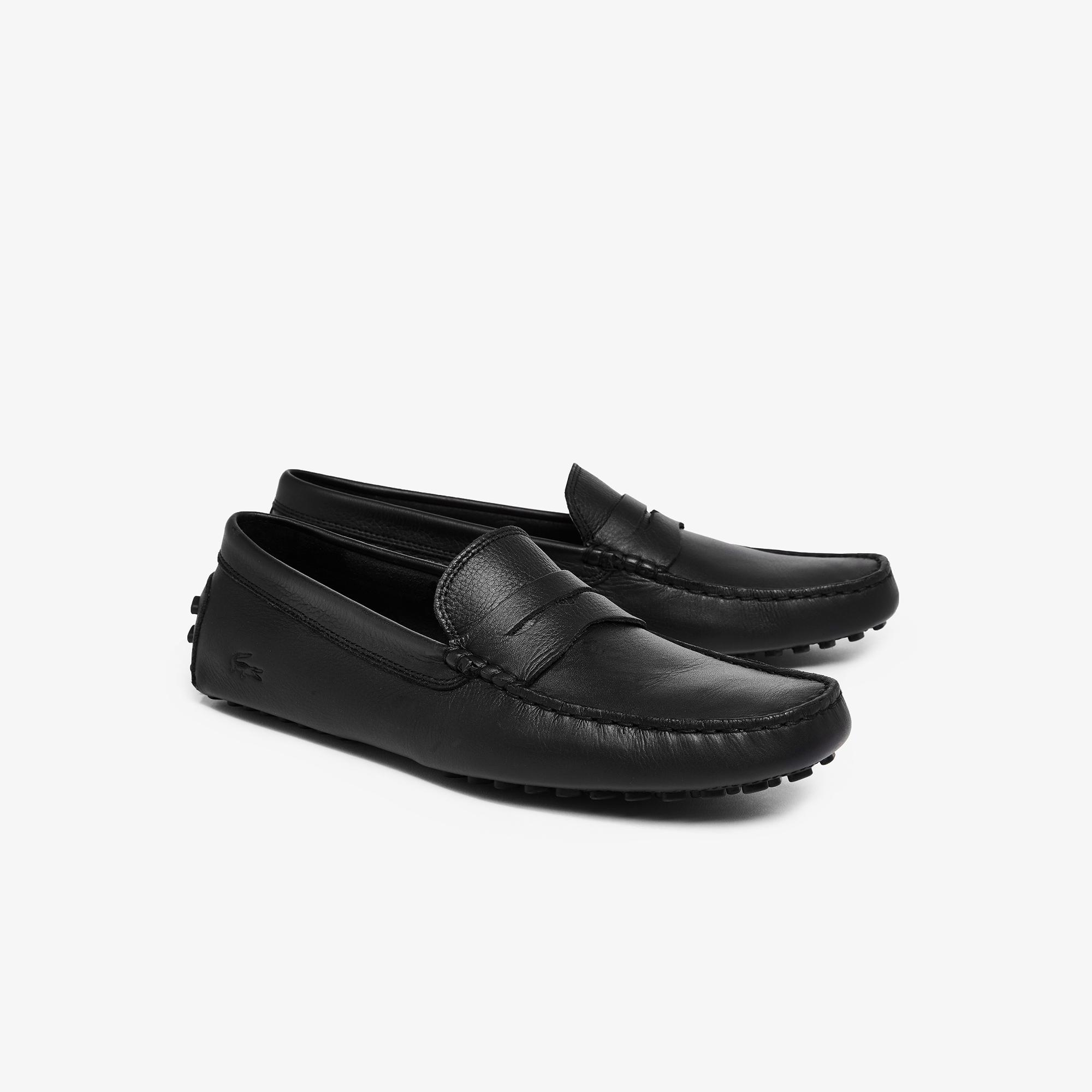 Lacoste Concours 118 1 P Cam Erkek Deri Siyah Ayakkabı. 3