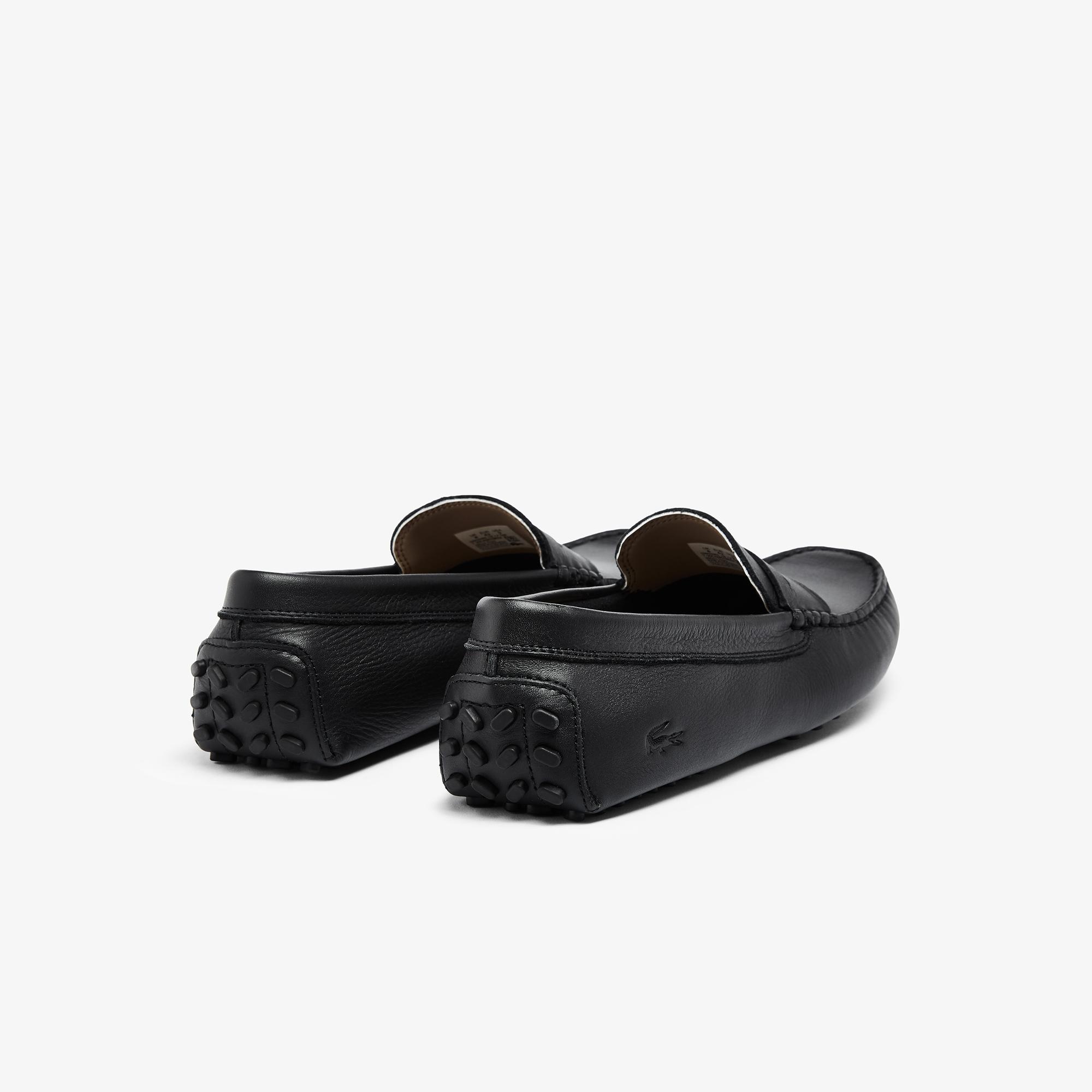Lacoste Concours 118 1 P Cam Erkek Deri Siyah Ayakkabı. 4