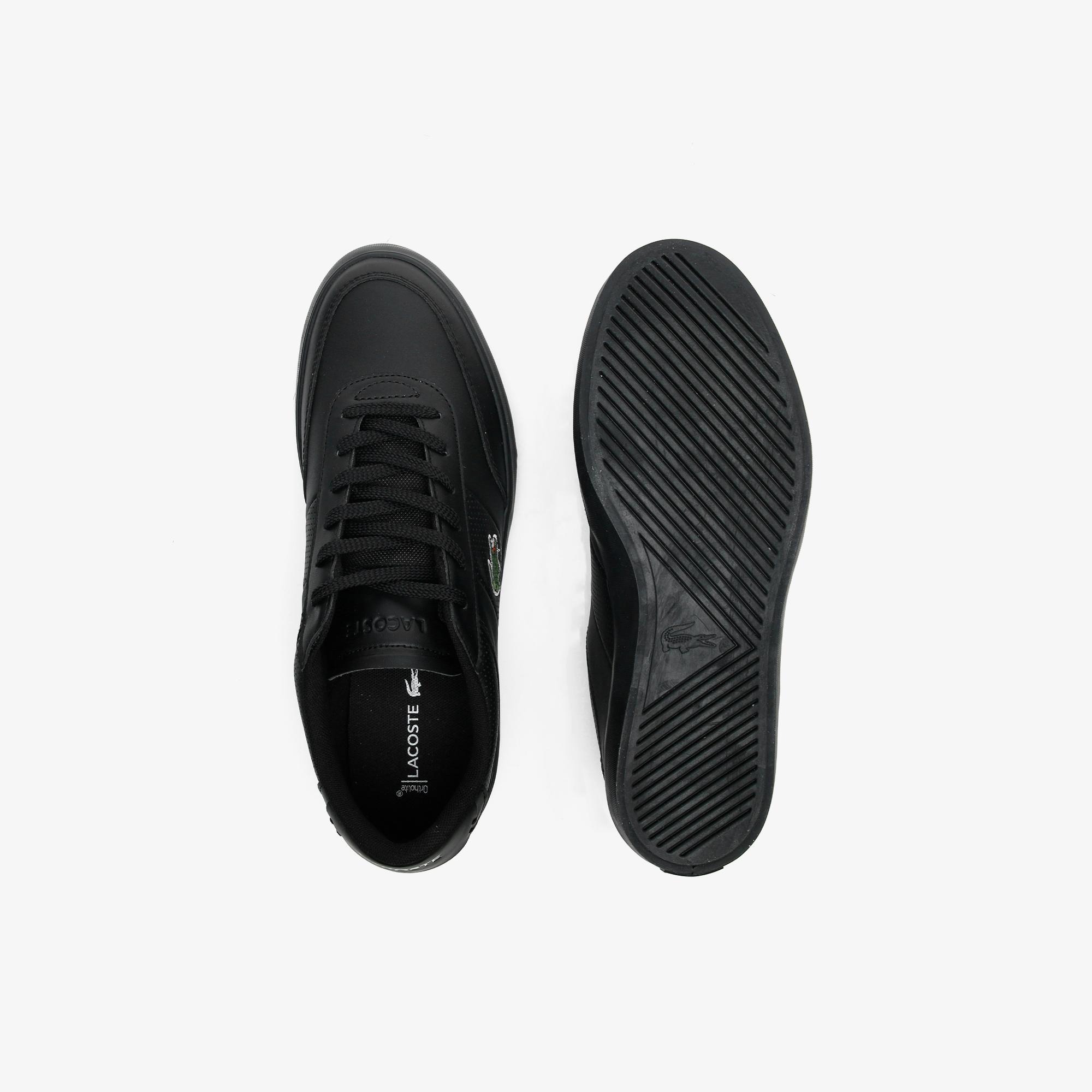 Lacoste Court-Master 0721 1 Cma Erkek Siyah Sneaker. 4