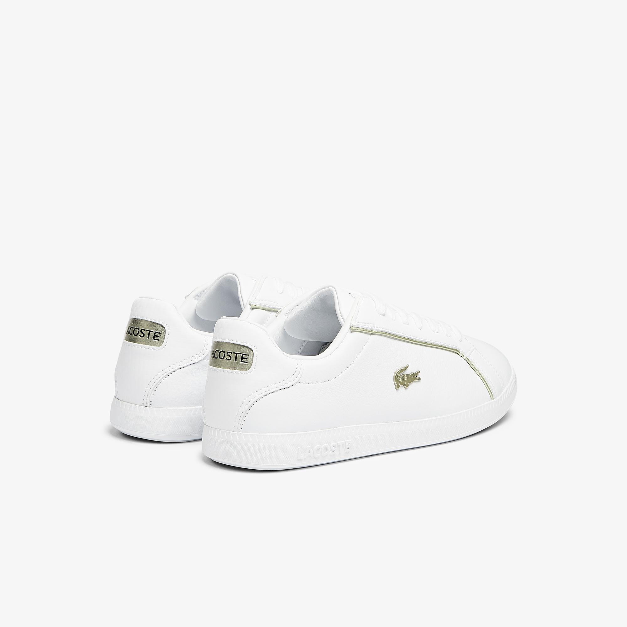 Lacoste SPORT Graduate Kadın Beyaz Sneaker. 4