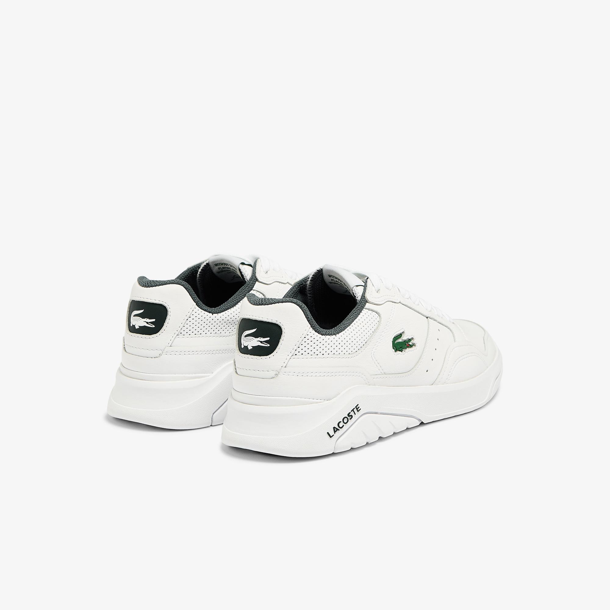Lacoste Game Advance Luxe07213Sfa Kadın Beyaz - Koyu Yeşil Sneaker. 4