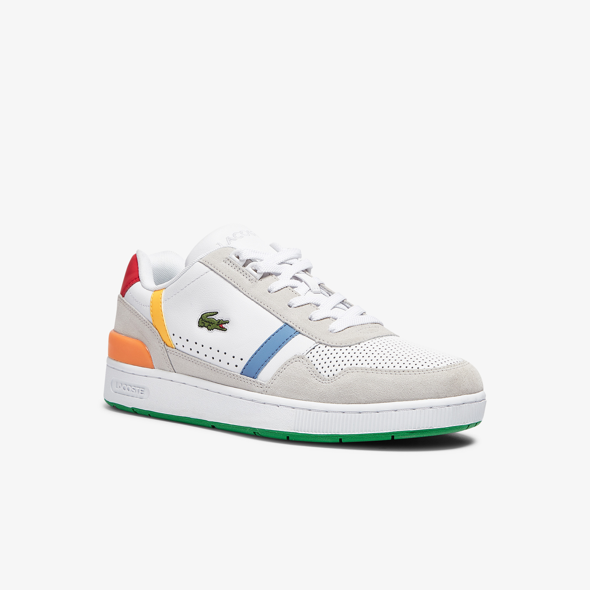 Lacoste T-Clip Plr 0921 2 Sma Erkek Beyaz - Yeşil Sneaker. 1