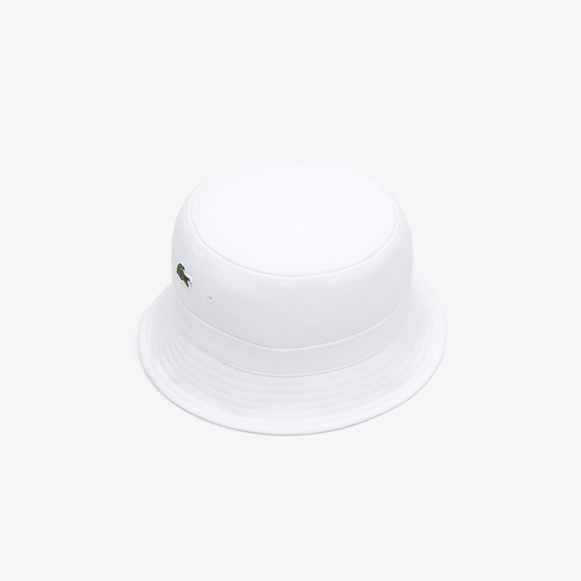 Lacoste Unisex Beyaz Şapka. 4