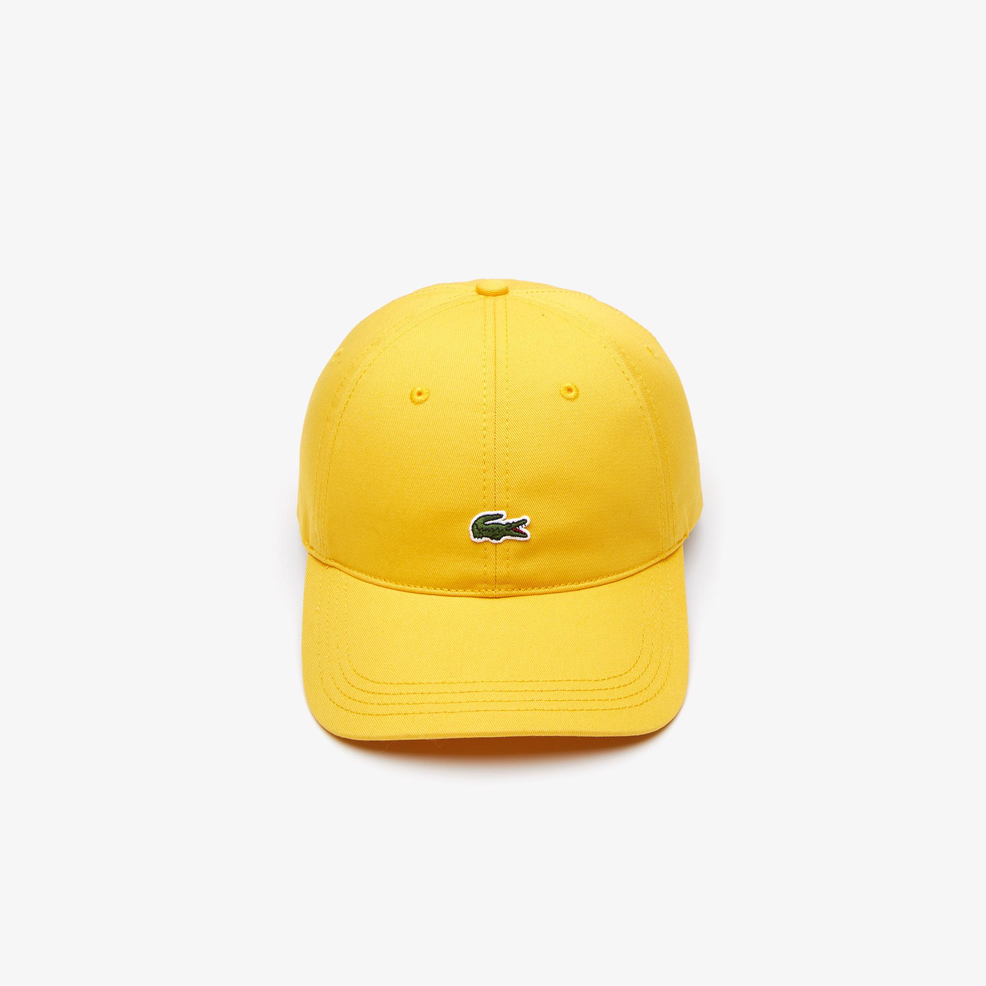 Lacoste Erkek Sarı Şapka. 4