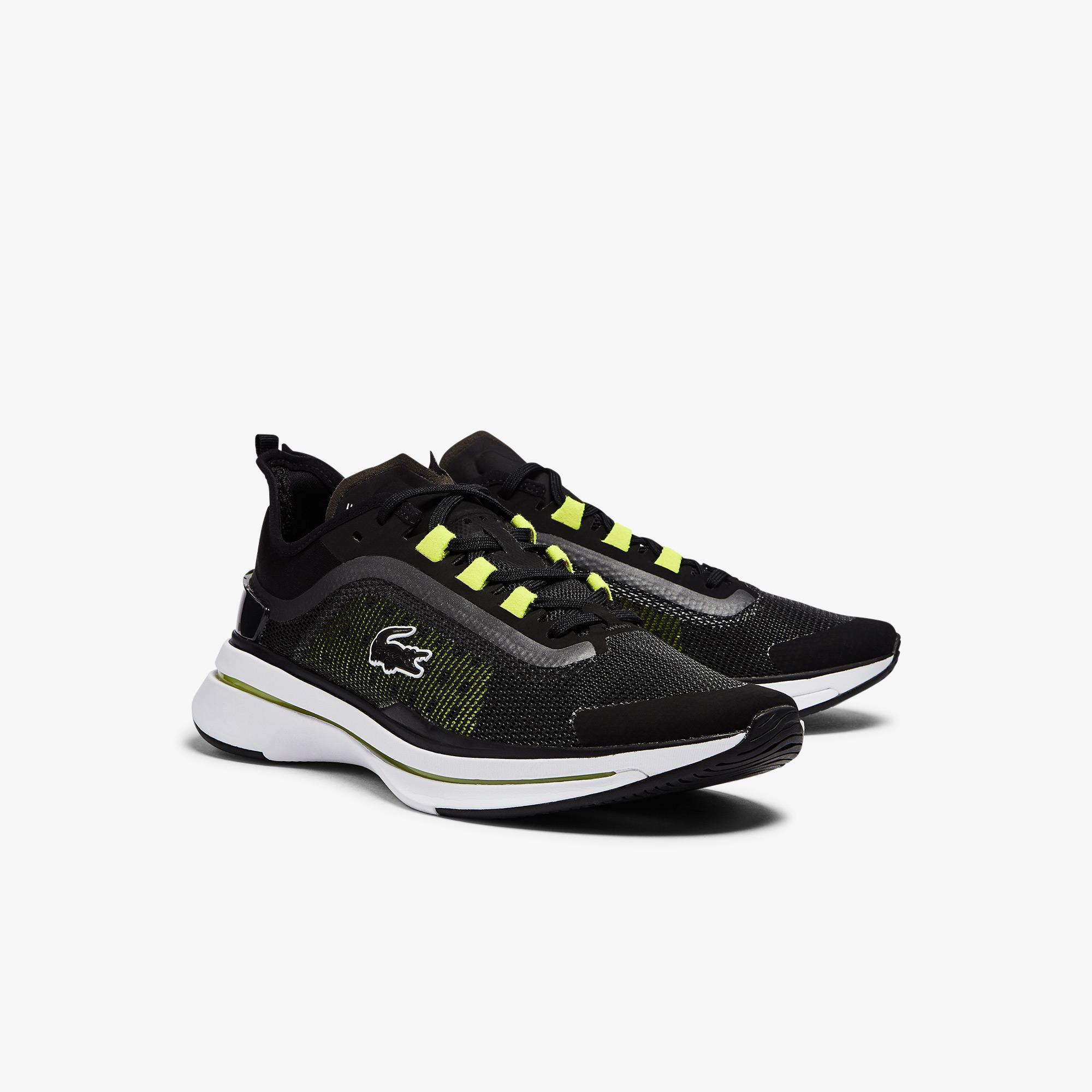 Lacoste Run Spin Ultra 0921 1 Sma Erkek Siyah - Sarı Sneaker. 3