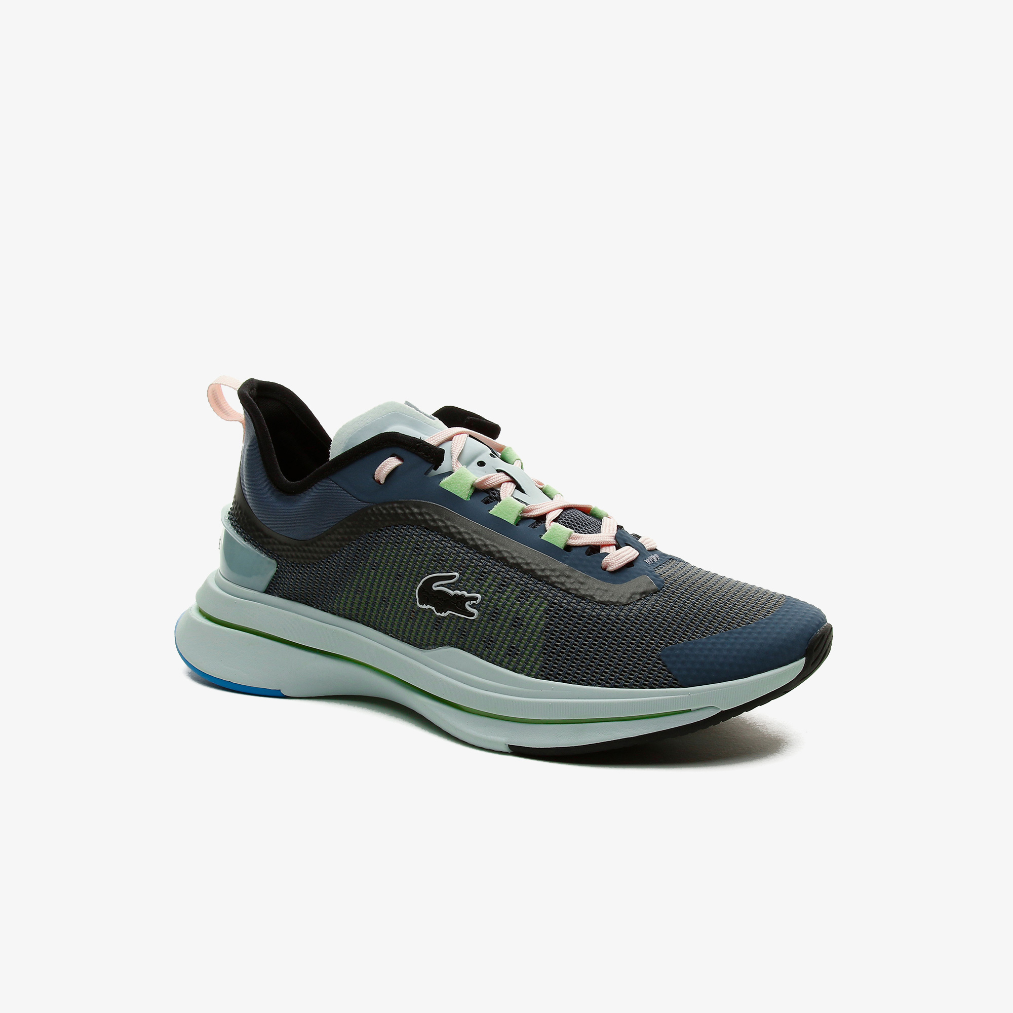 Lacoste Run Spin Ultra 0921 1 Sfa Kadın Siyah - Mavi Sneaker. 2