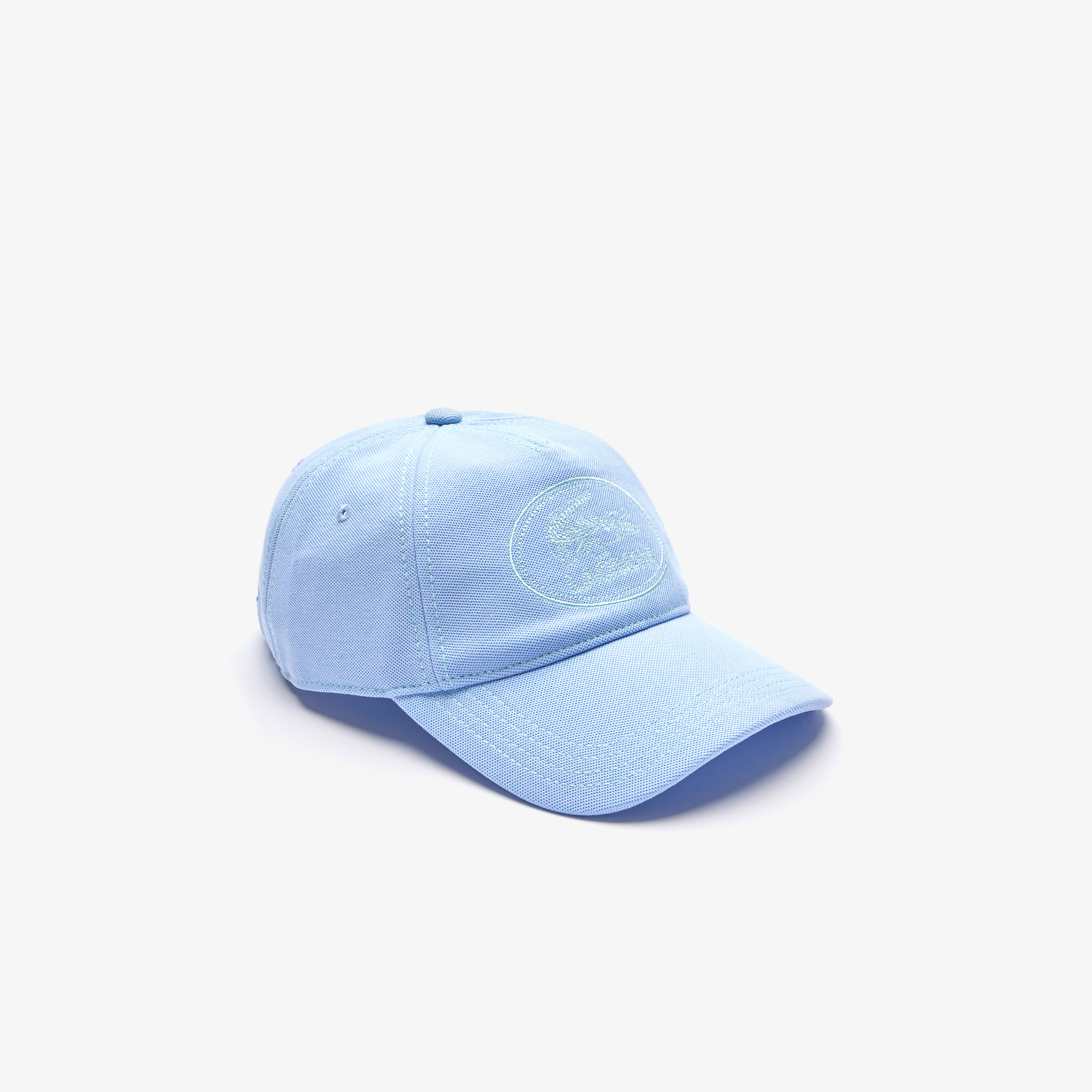 Lacoste Erkek Nakışlı Mavi Şapka. 1