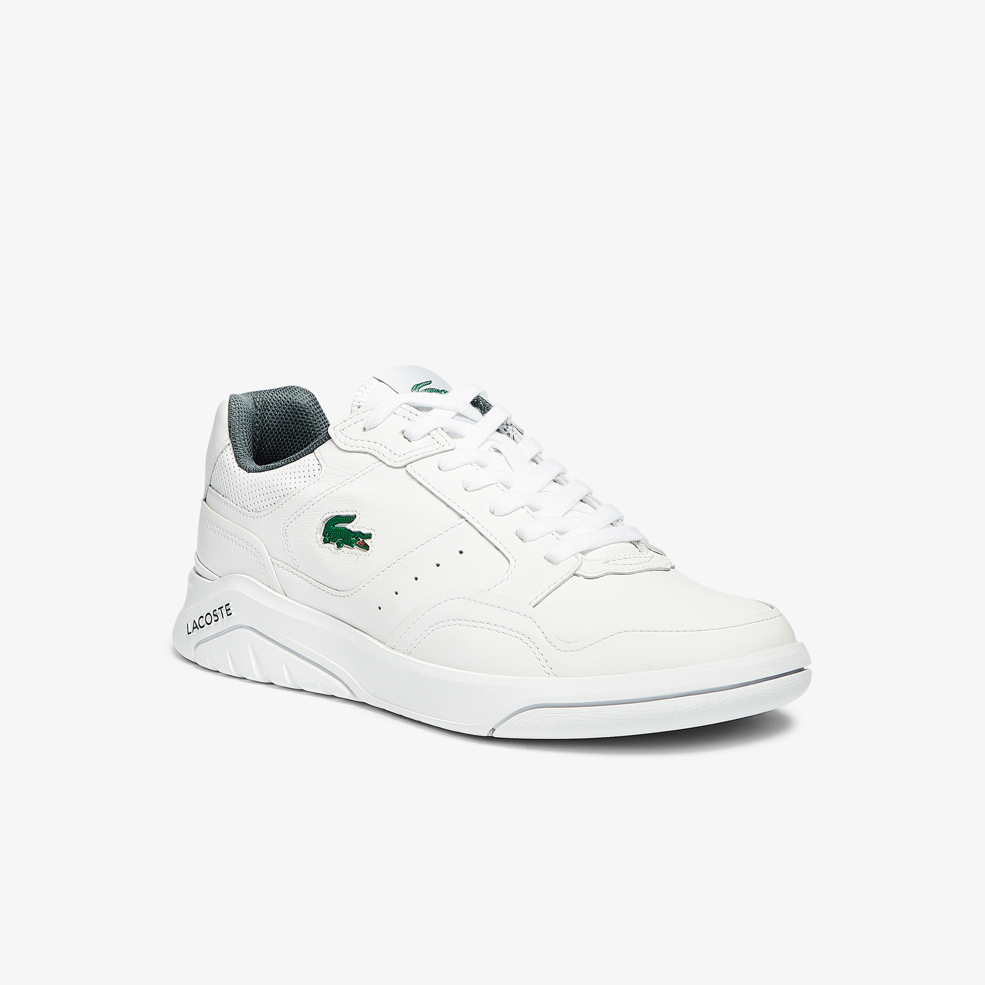 Lacoste Game Advance Luxe07213Sma Erkek Beyaz - Koyu Yeşil Sneaker. 3