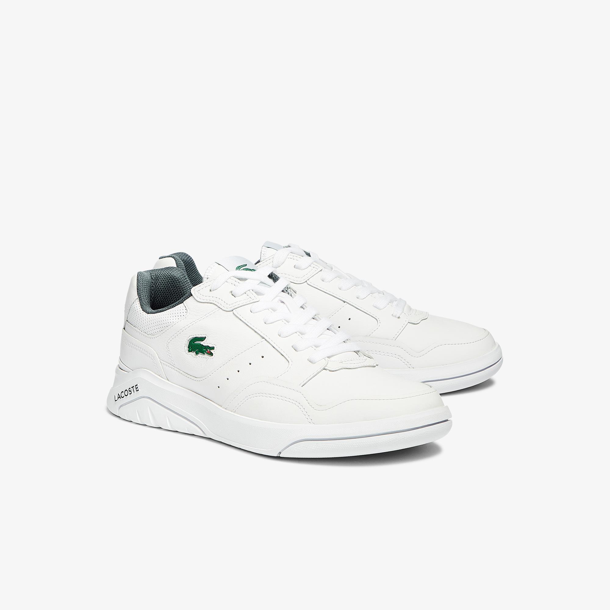 Lacoste Game Advance Luxe07213Sma Erkek Beyaz - Koyu Yeşil Sneaker. 1