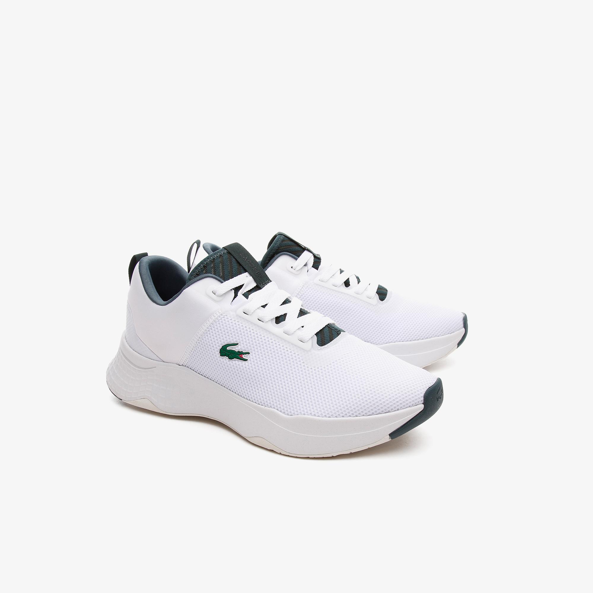 Lacoste Court-Drive 0721 1 Sma Erkek Beyaz - Koyu Yeşil Sneaker. 1