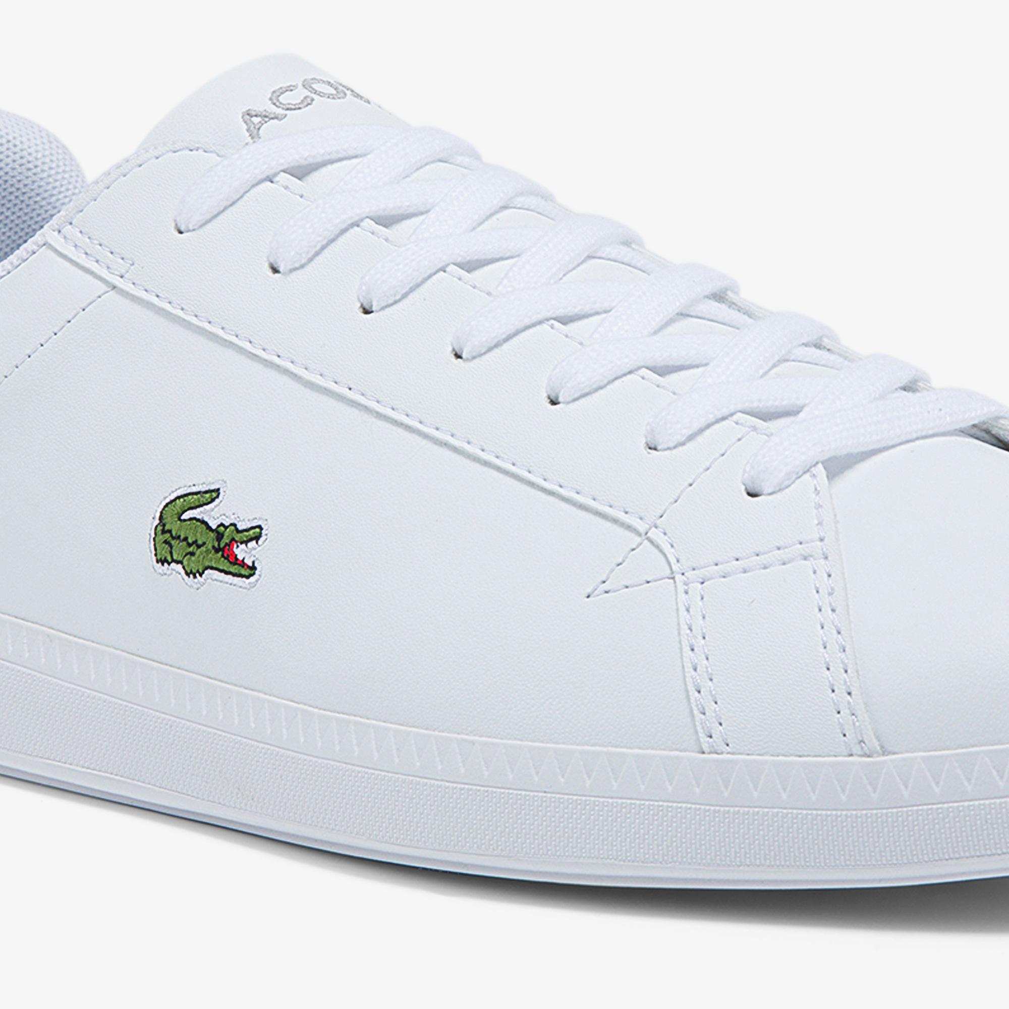 Lacoste Graduate Erkek Beyaz Sneaker. 4