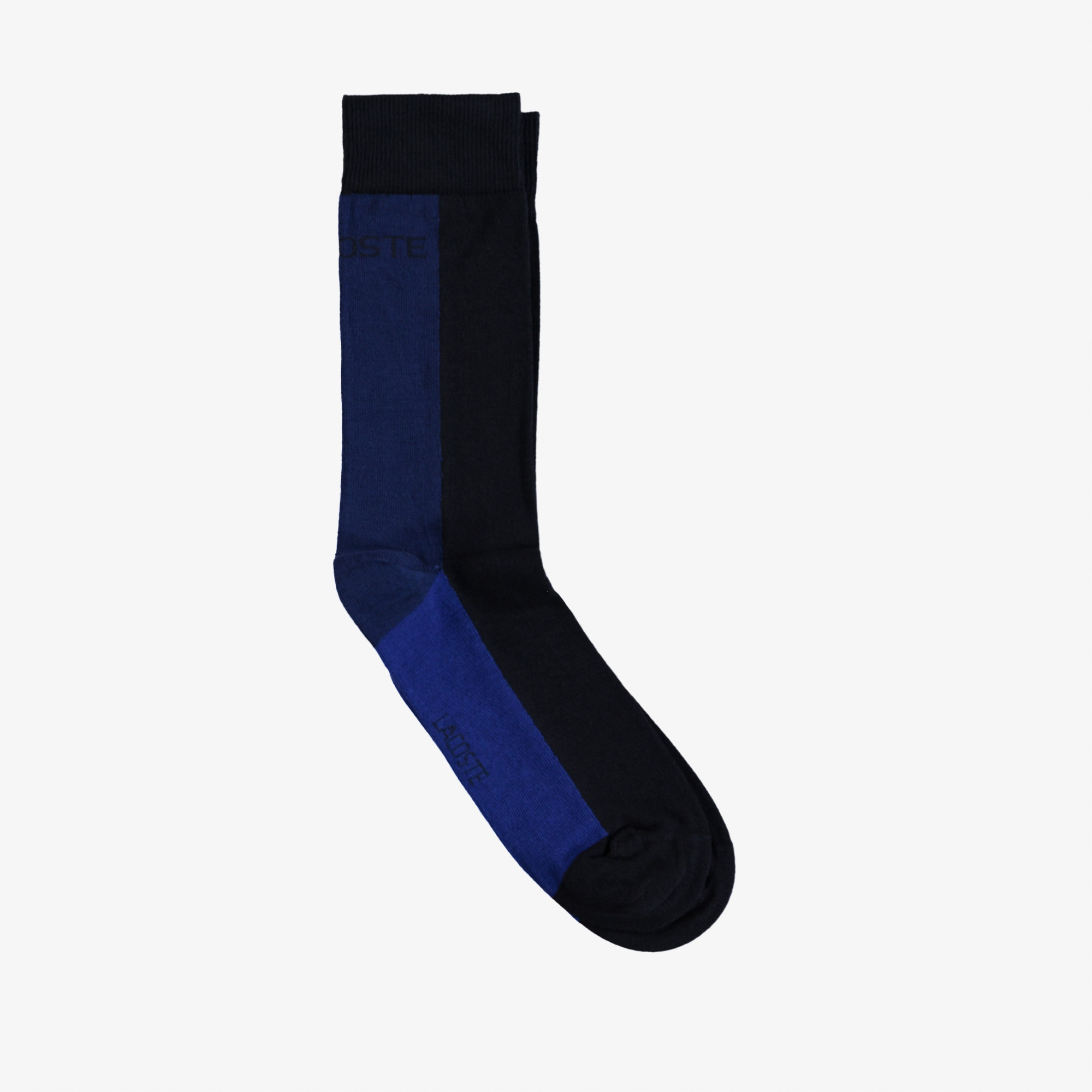 Lacoste Erkek Uzun Renk Bloklu Lacivert Çorap. 1
